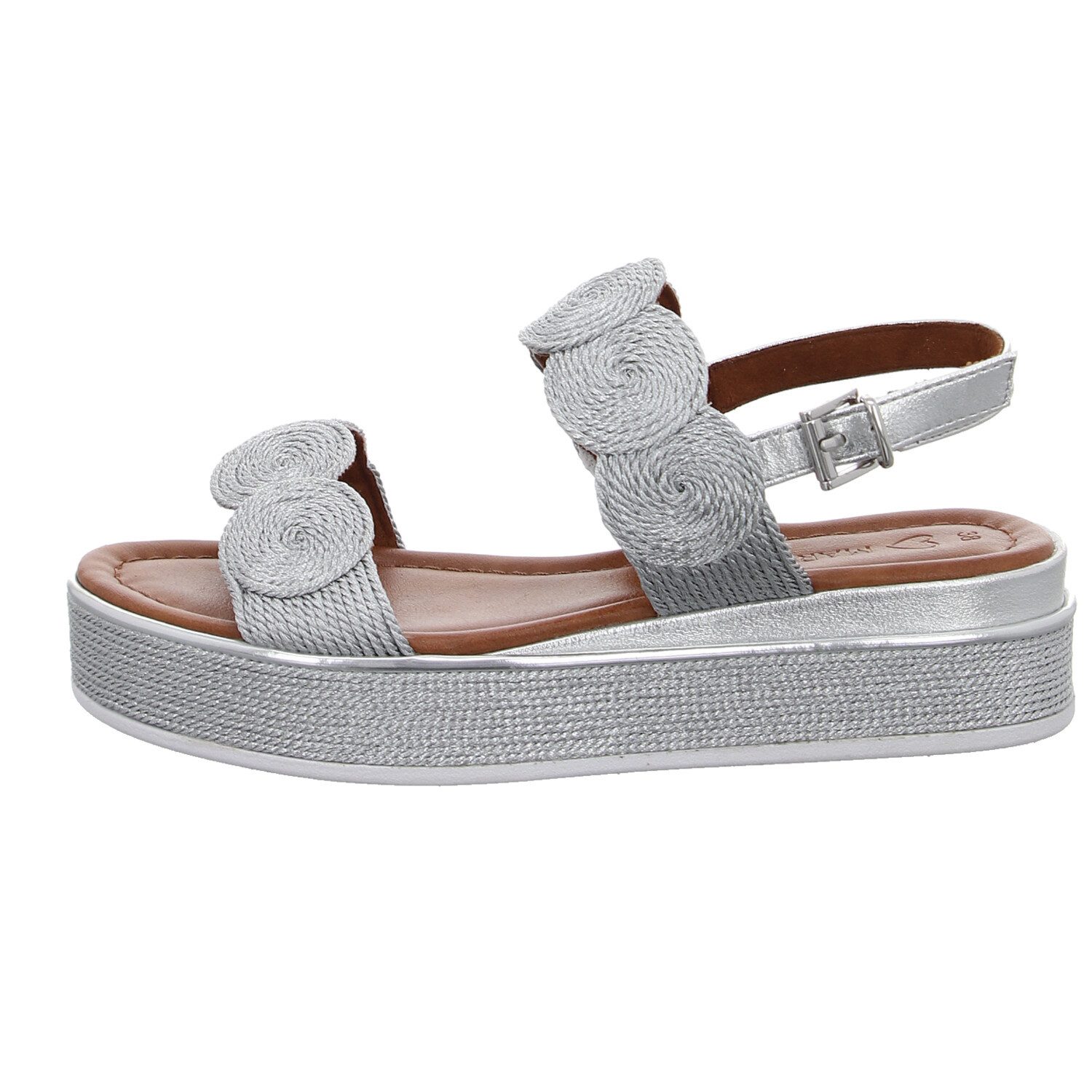 MARCO TOZZI silver Sandalette