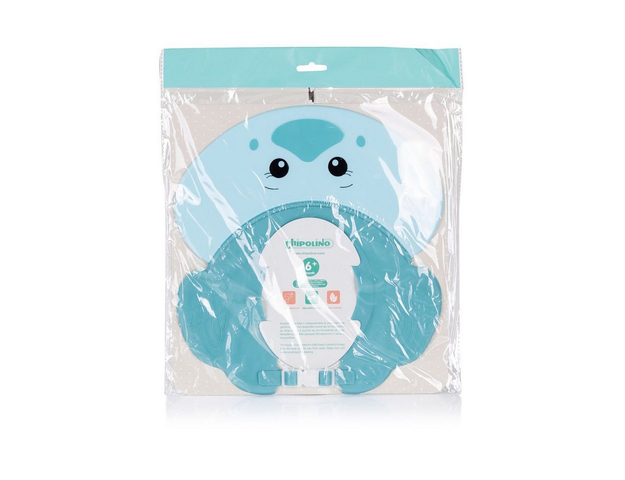 Thumbnail - Chipolino Babybadewanne Baby Badekappe little Duck, (1-tlg), Schwimmhaube, wasserdicht