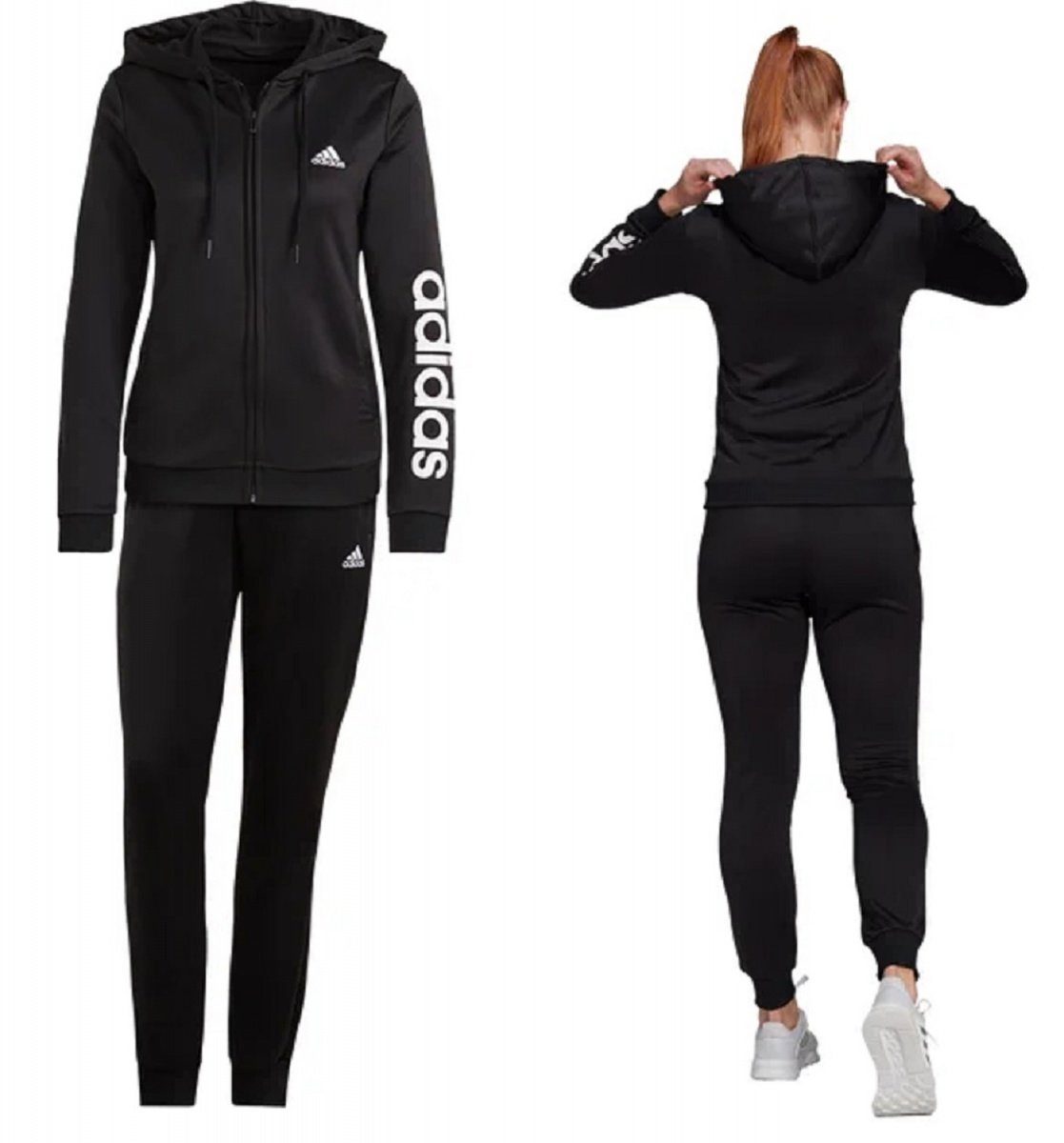 adidas Sportswear Trainingsanzug adidas W Lin FT TS Damen Trainingsanzug Sportanzug GM5575