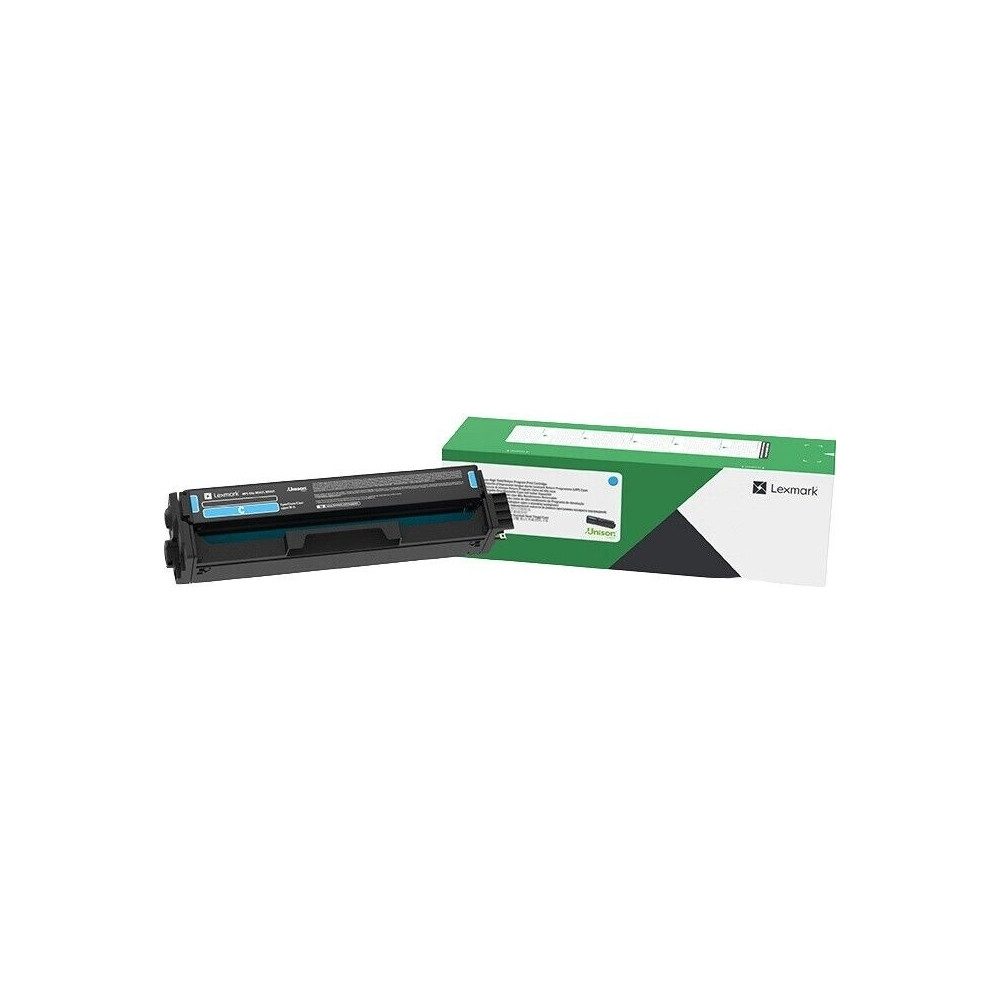 Lexmark Lexmark C3220C0 Cyan Toner. Farblaserdrucker, (Laser, Innovatives 'schüttelfreies' Drucksystem)