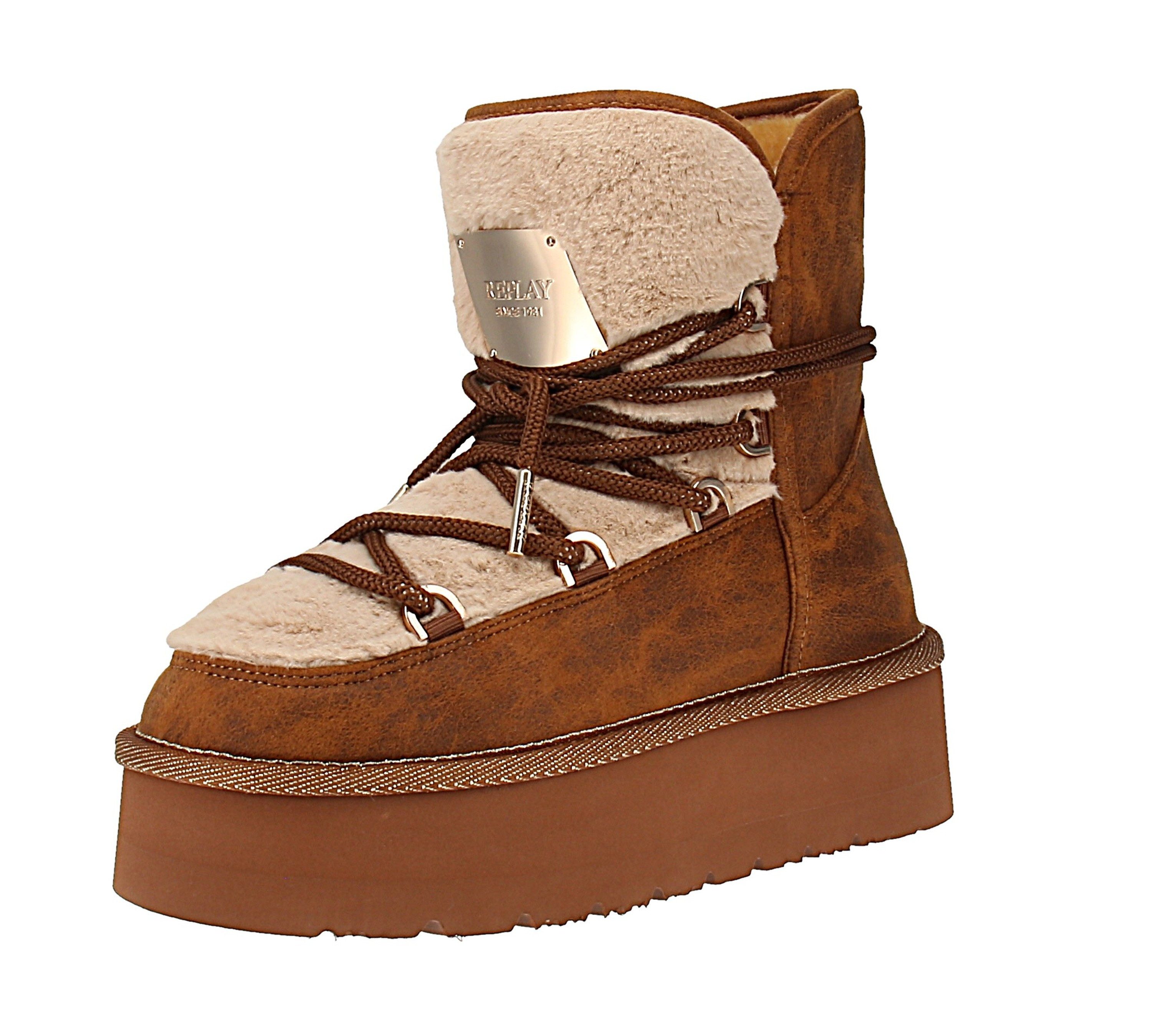 Replay Replay Chic Mount GWF5A C0015S - Damen Boots - 012-Brown Stiefel