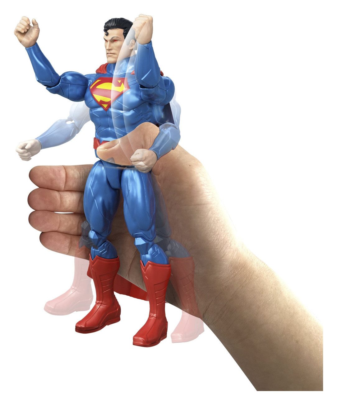 Mattel® Actionfigur DC Premier Actionfigur mit Sound & Licht Heat Vision Superman 16 cm