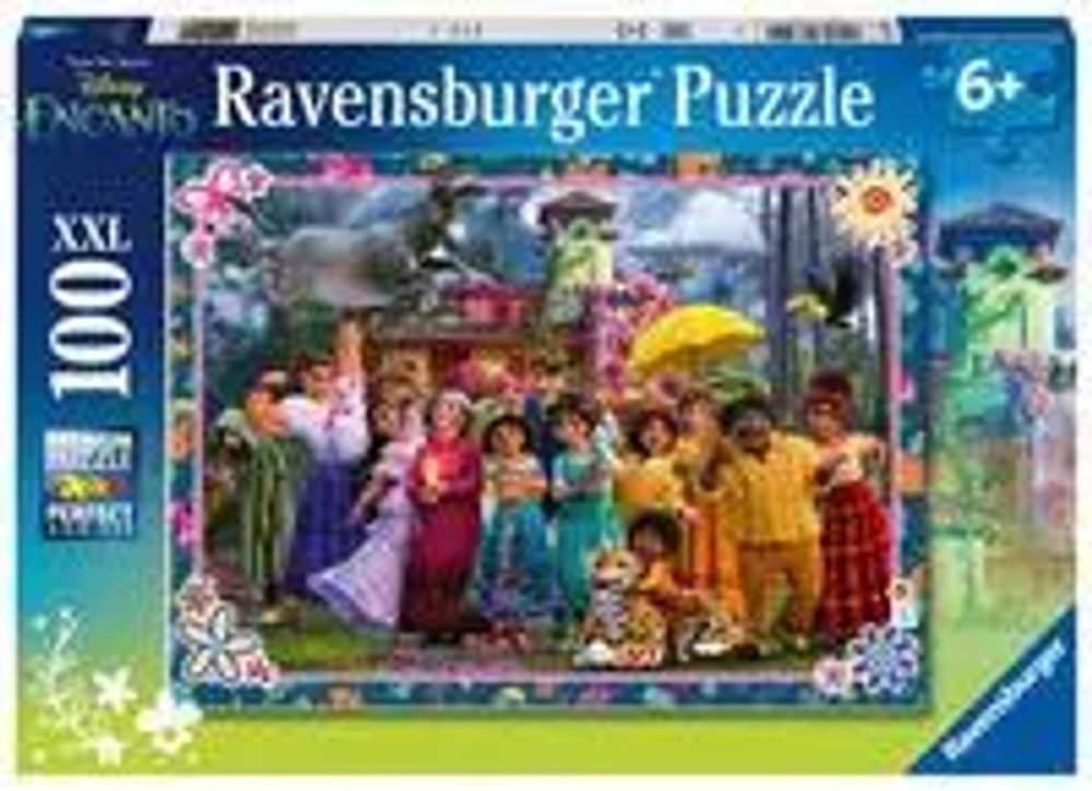 Ravensburger Puzzle Ravensburger Puzzle 13342 - Die Familie Madrigal - 100 Teile XXL..., 100 Puzzleteile