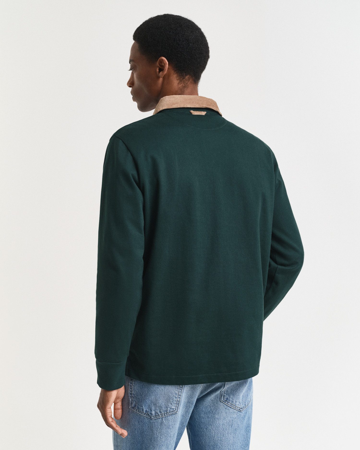 Gant Langarm-Poloshirt CORD COLLAR HEAVY RUGGER günstig online kaufen