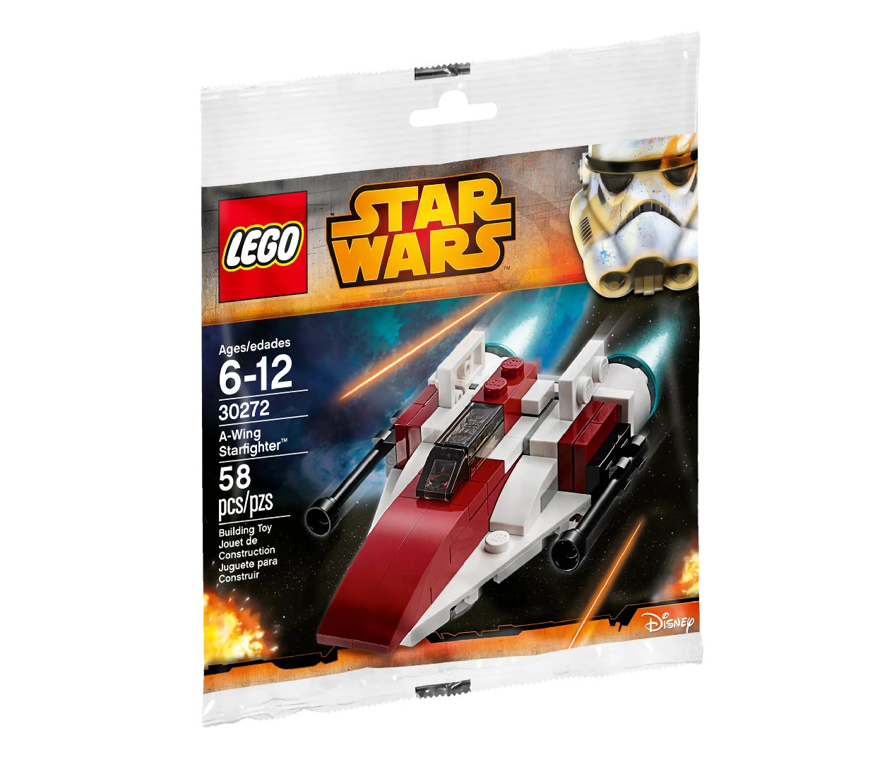 LEGO® LEGO Star Wars: A-Wing Starfighter (30272) Spielbausteine
