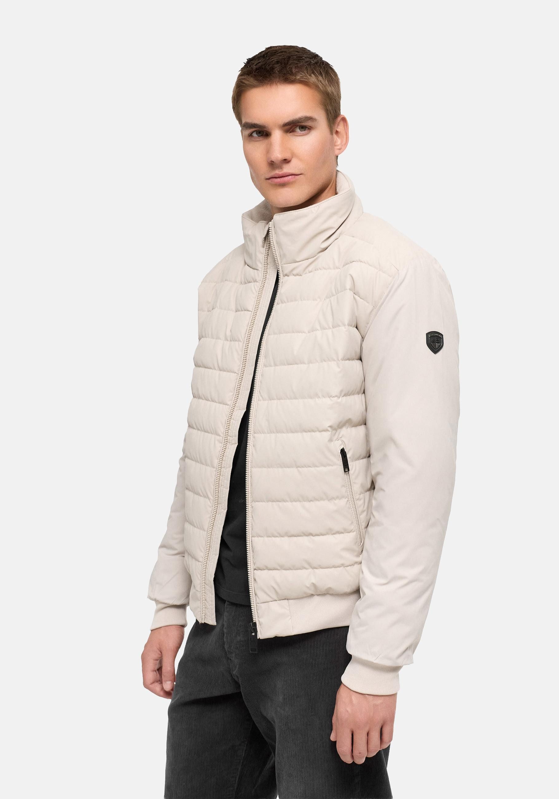 Stone Harbour Regenjacke Eliaam XX Herren Steppjacke mit glatten Ärmeln