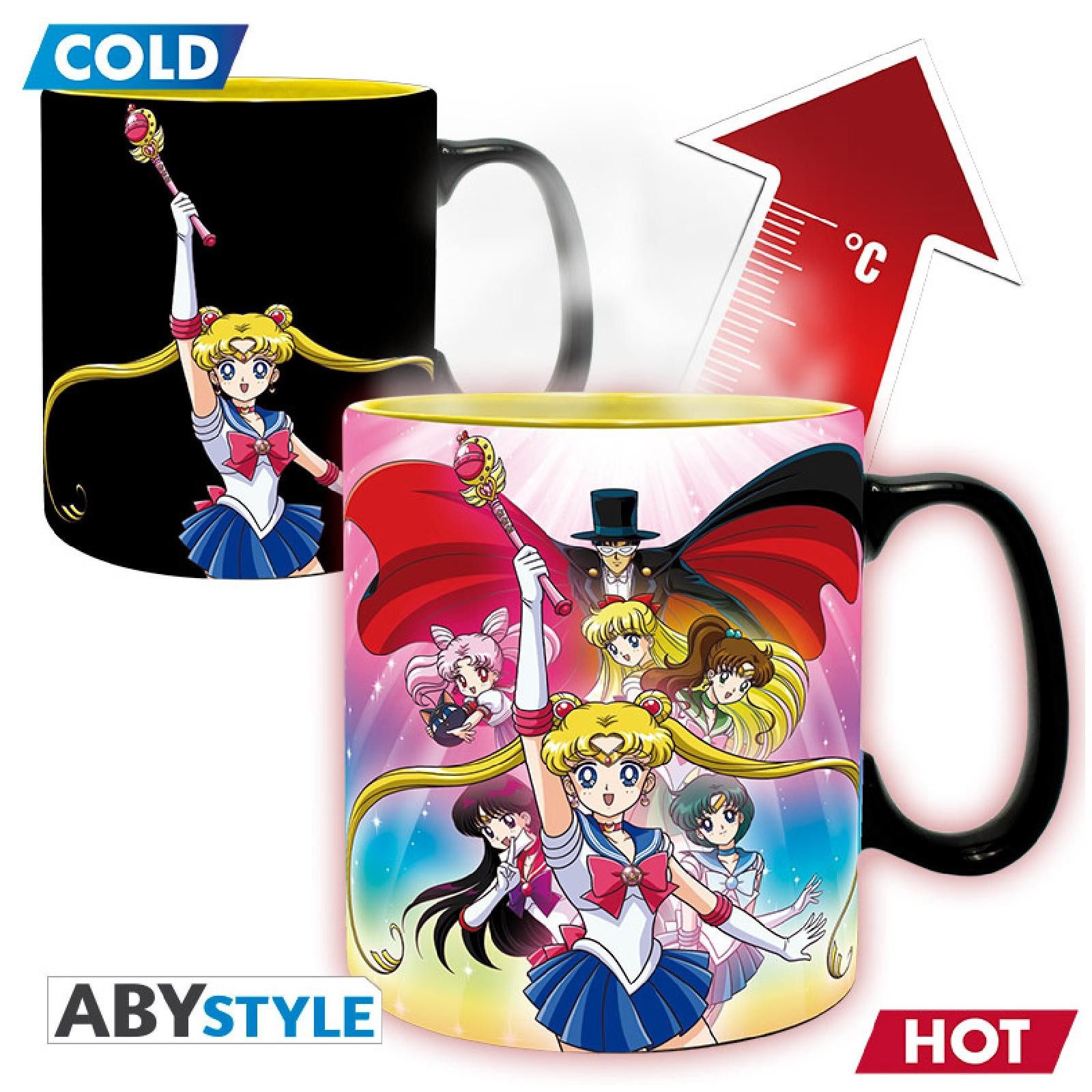 ABYstyle Tasse SAILOR MOON - Tasse Heat Change - 460 ml - Group - box