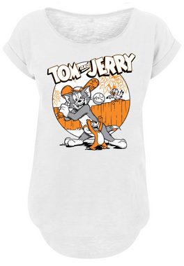 F4NT4STIC T-Shirt Tom and Jerry TV Serie Play Baseball Print