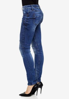 Cipo & Baxx Slim-fit-Jeans mit Slim Fit-Schnitt