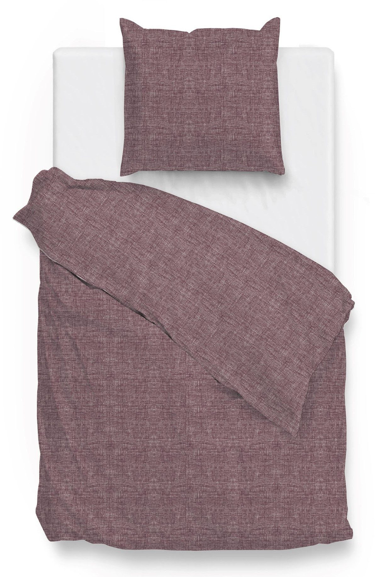 ZO HOME Bettwäsche Lino, Renforcé, 2 günstig online kaufen