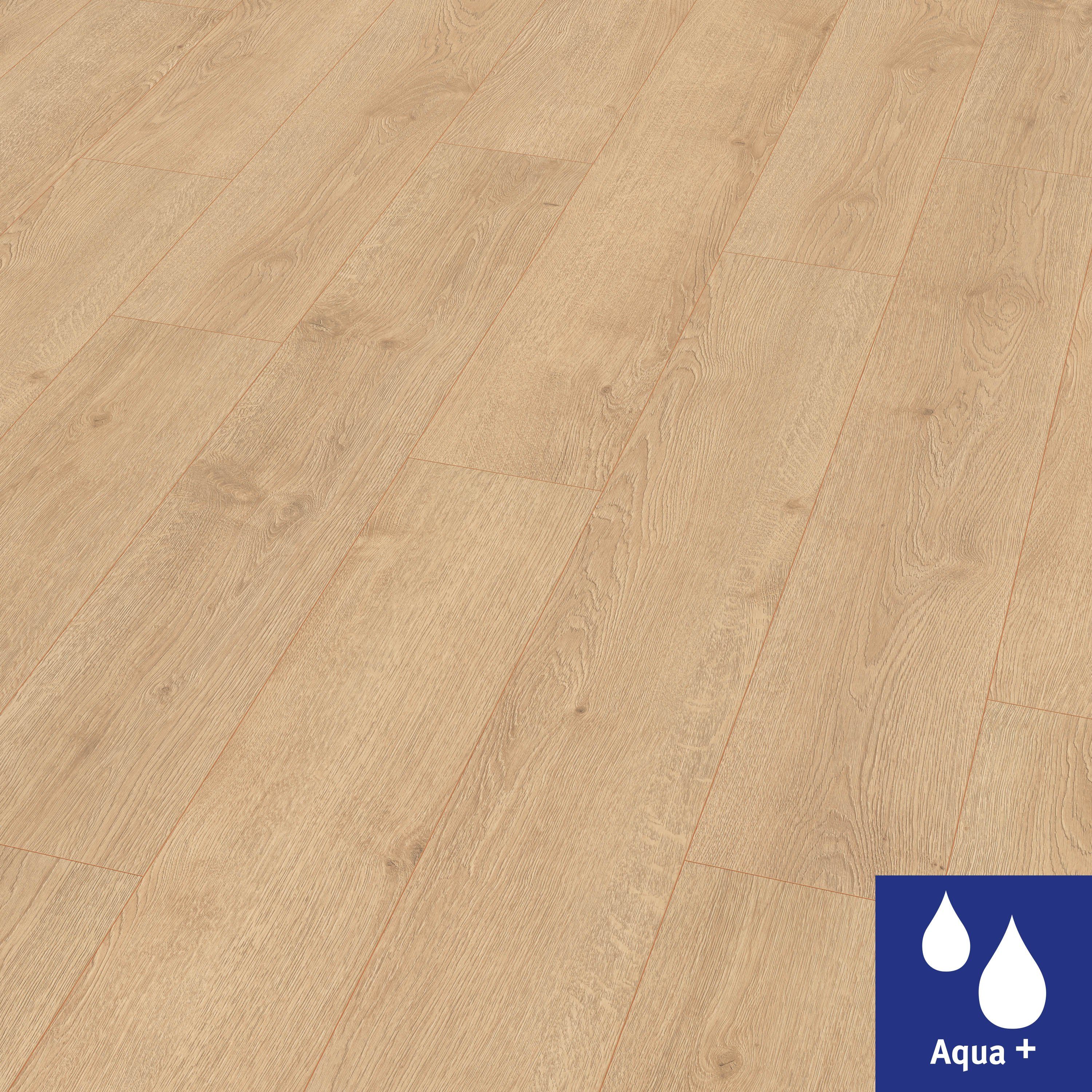EGGER Laminat Aqua+ EHL167 Redmond Eiche hell, (8mm, 1,995m),Wasserresisten günstig online kaufen