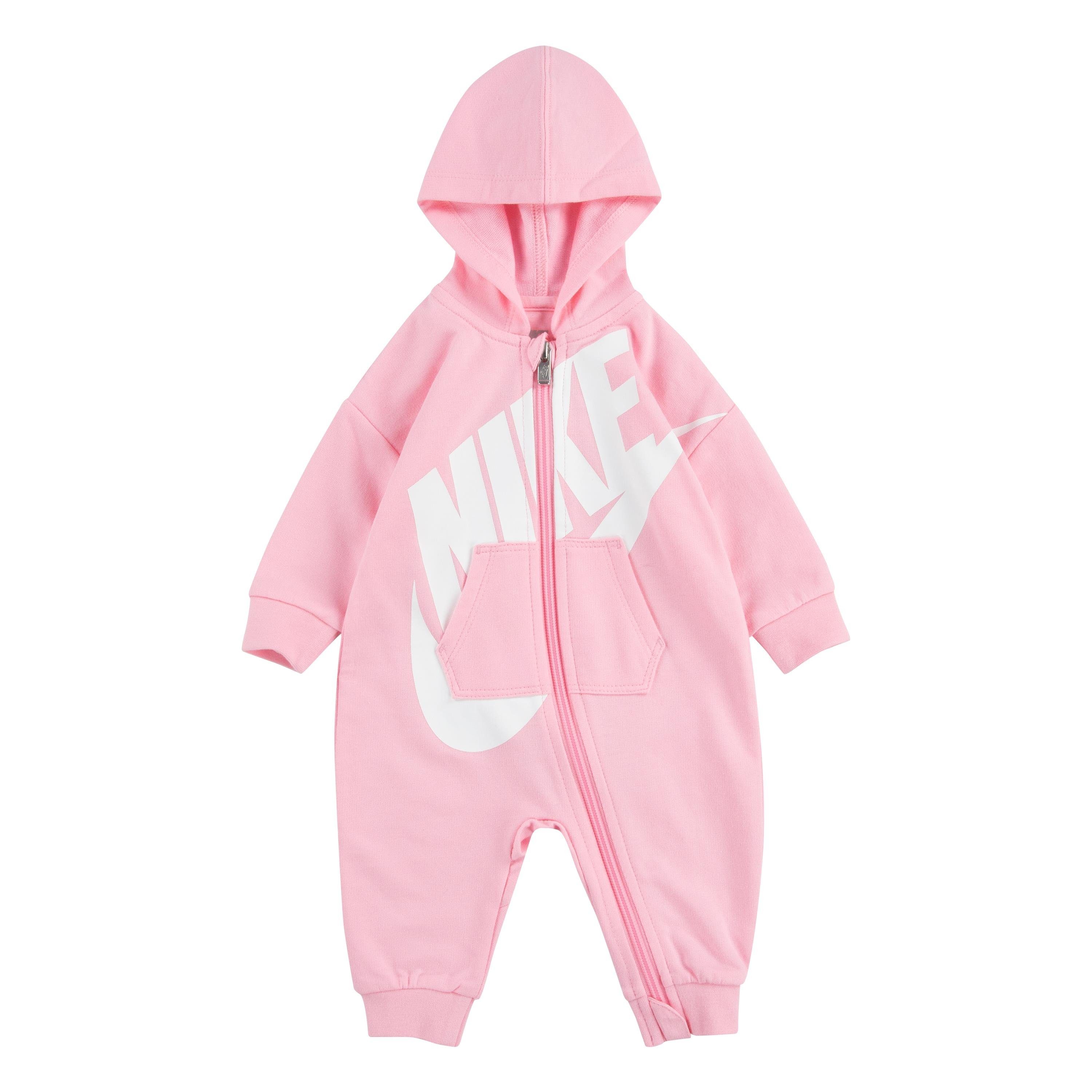 Nike Sportswear Strampler NKN ALL rosa-weiß PLAY COVERALL DAY