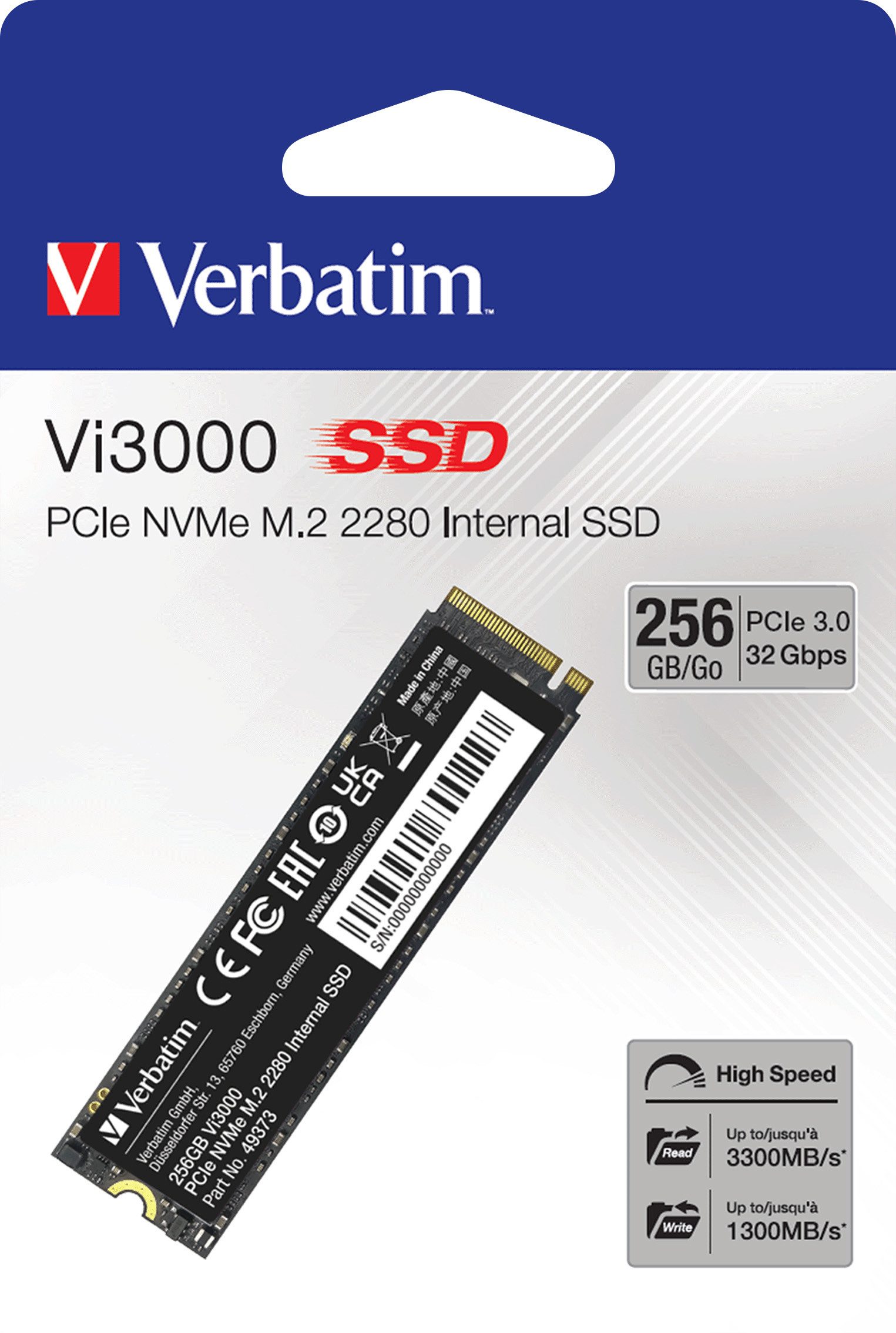 M.2 SSD PCIe 3.0 NVMe Upgrade schnelle Betriebssystem-/ Programmstarts interne SSD