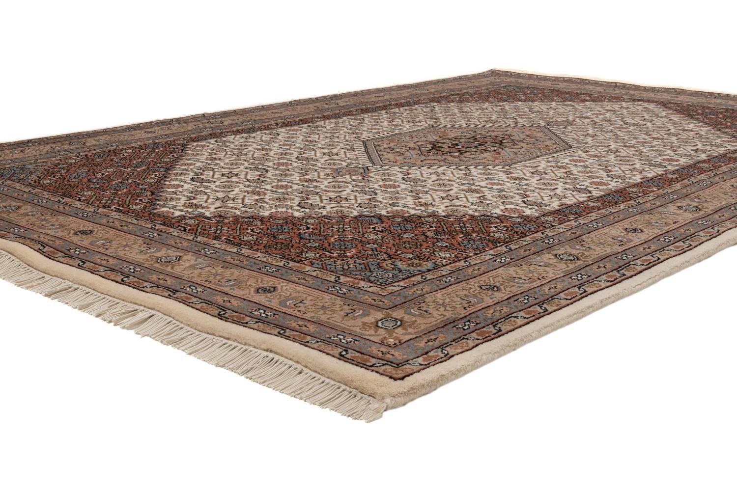 RUG N' ROLL Orientteppich Indo Bidjar, klassisch, strapazierfähig, pflegeleicht, Rechteckig, handgeknüpft