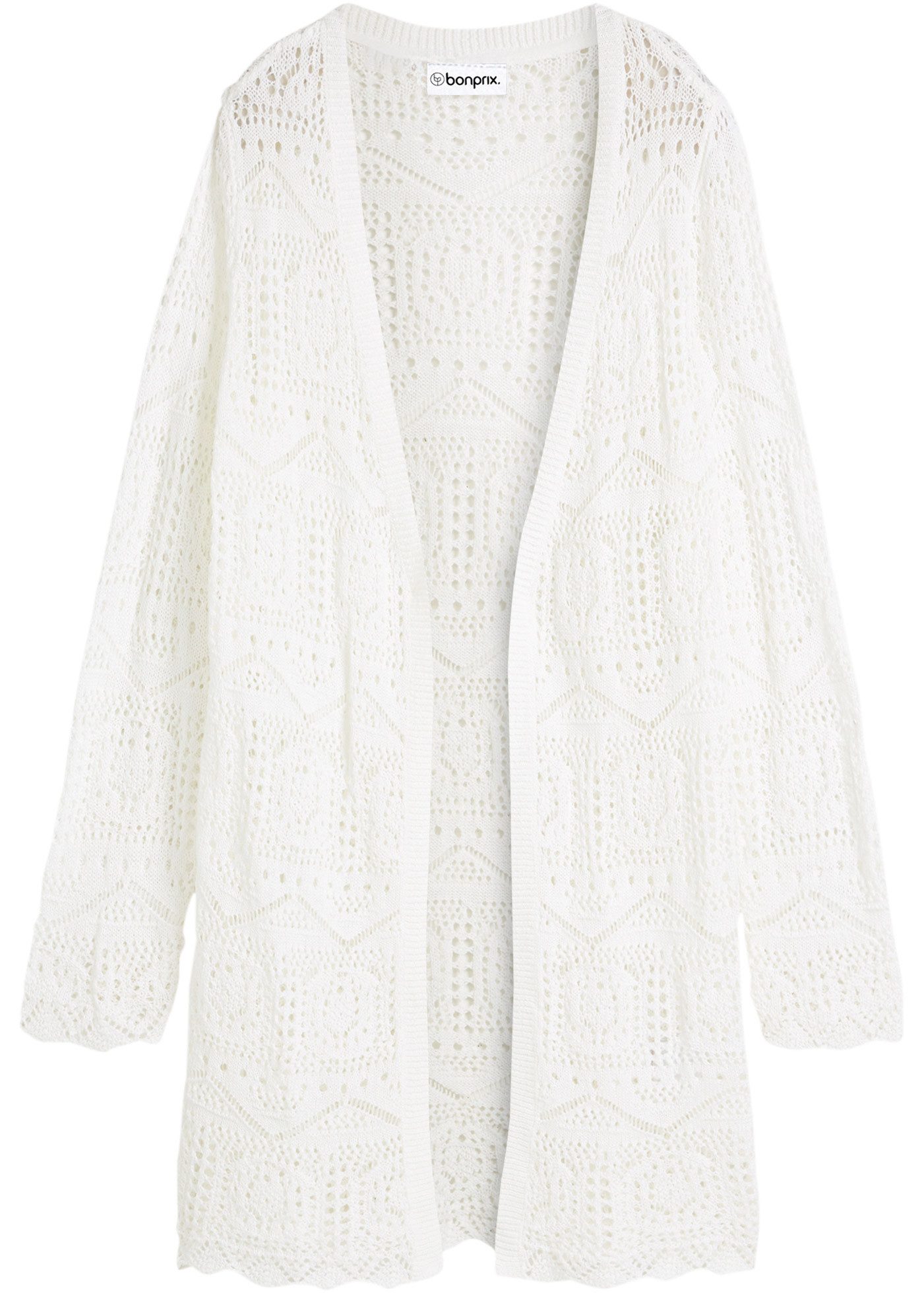 Longstrickjacke