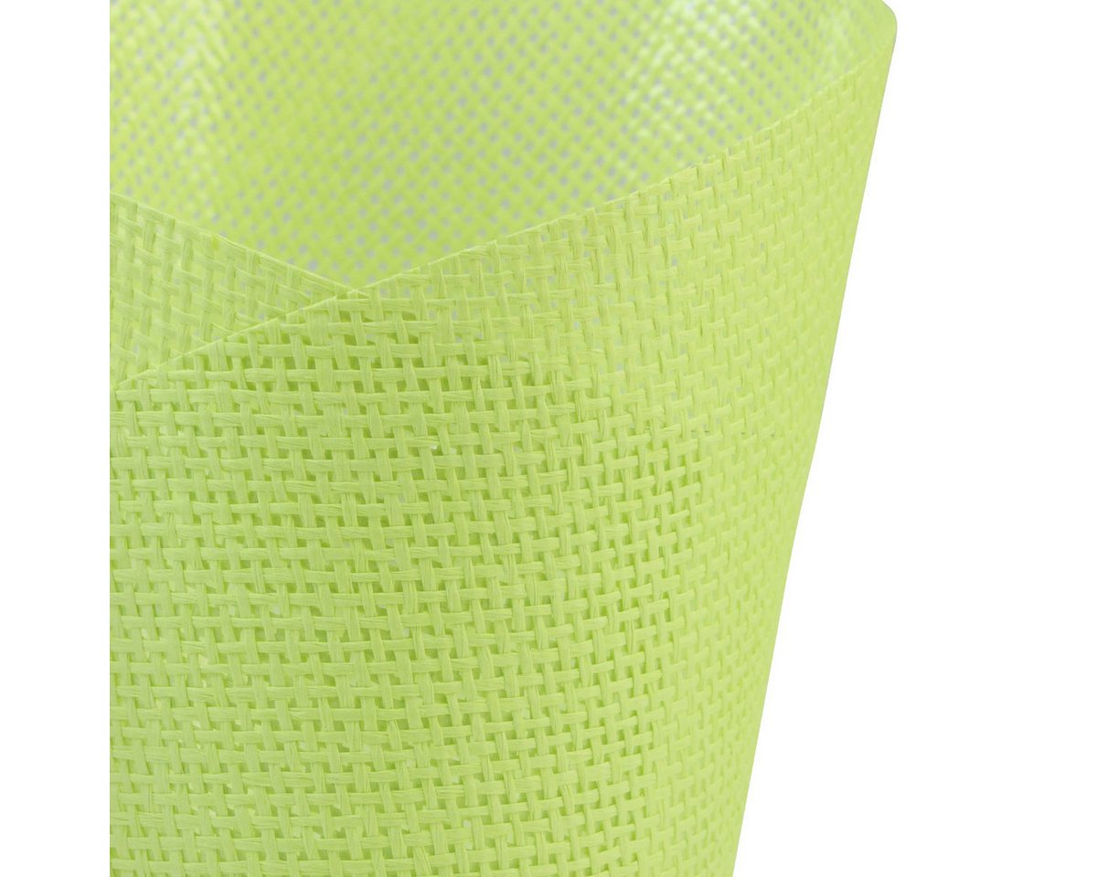 Thumbnail - Viana Packpapier Pflanztopf Papier Ø9cm H18cm Grün Gelb Lila Set 9 Deko