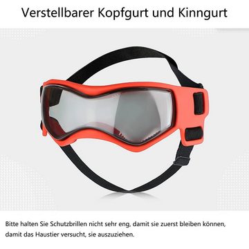Juoungle Sonnenbrille Hundebrille UV-Schutz Hunde Sonnenbrille Hunde Motorradbrille