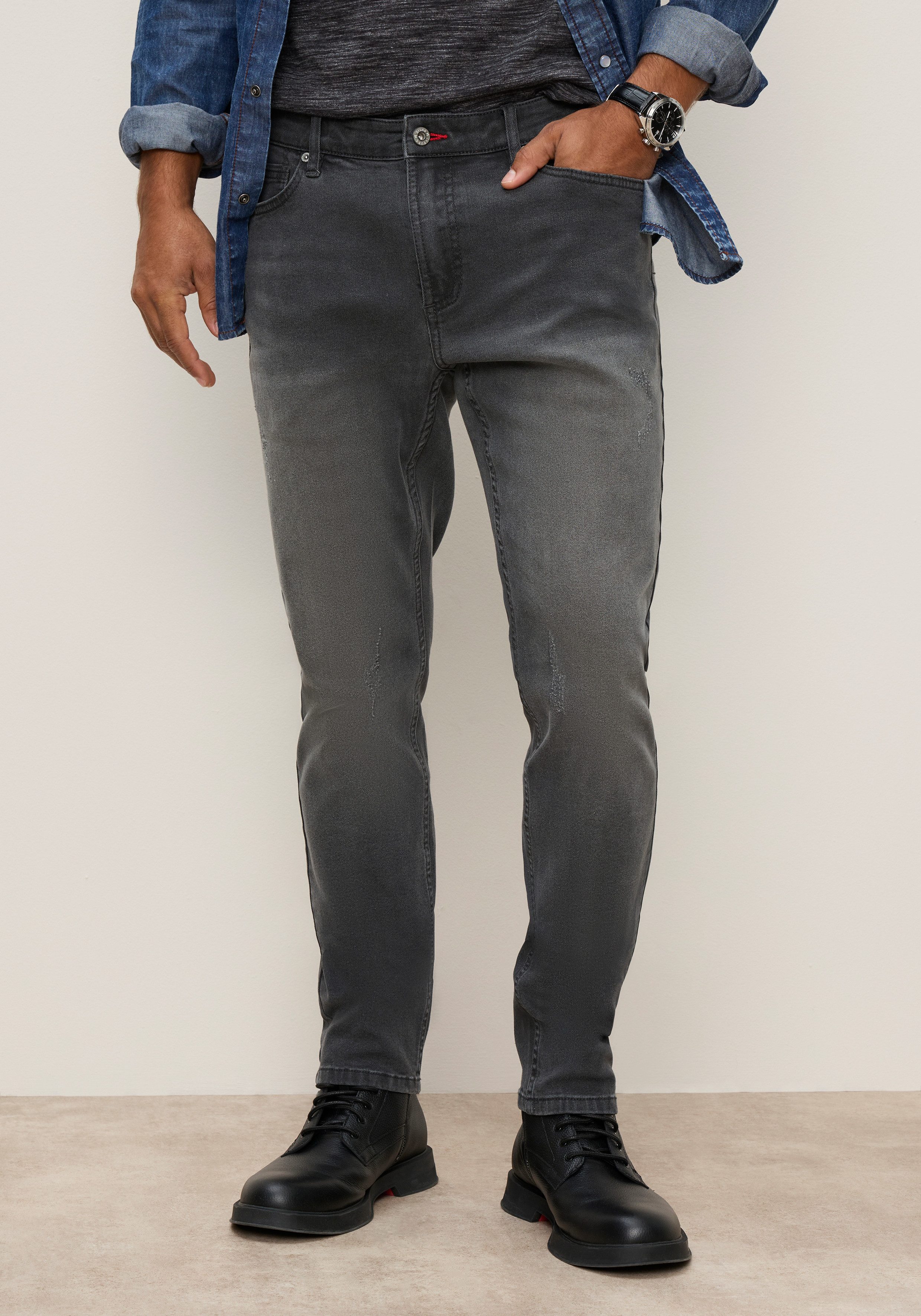 Bruno Banani Slim-fit-Jeans Liam mit schmaler Beinform, niedrige Leibhöhe, in 32 und 34 Inch