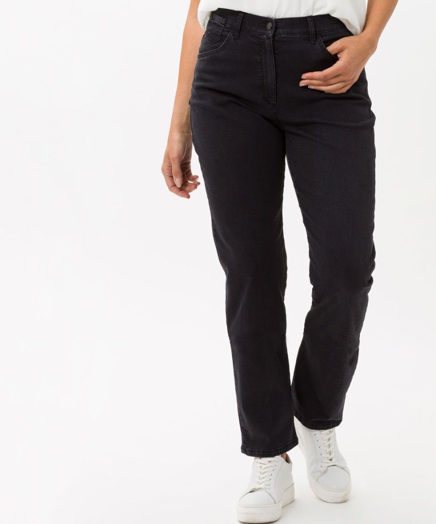 5-Pocket-Jeans BRAX SLASH CORRY Style schwarz by RAPHAELA