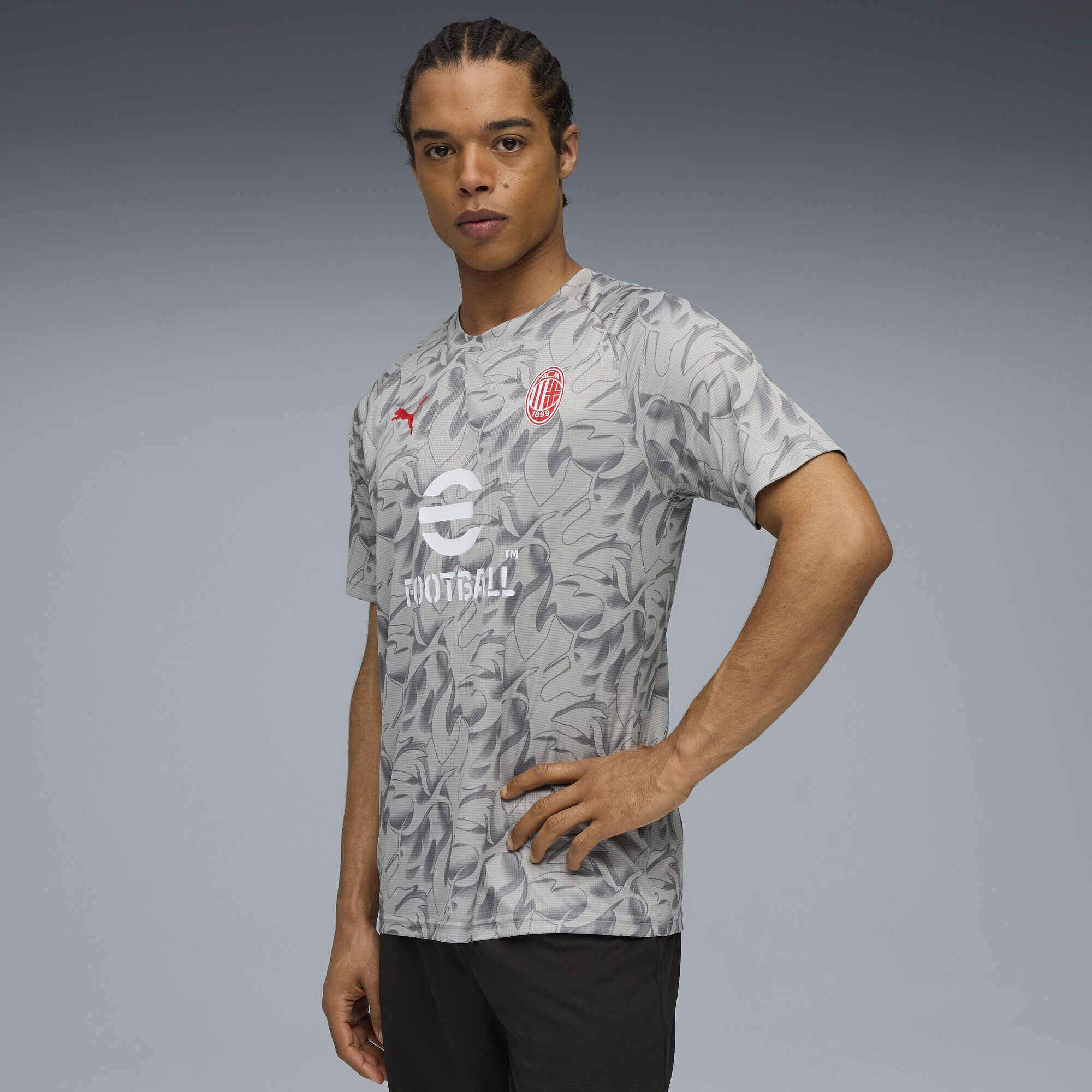 PUMA Trainingsshirt AC Milan Aufwärmtrikot Herren günstig online kaufen