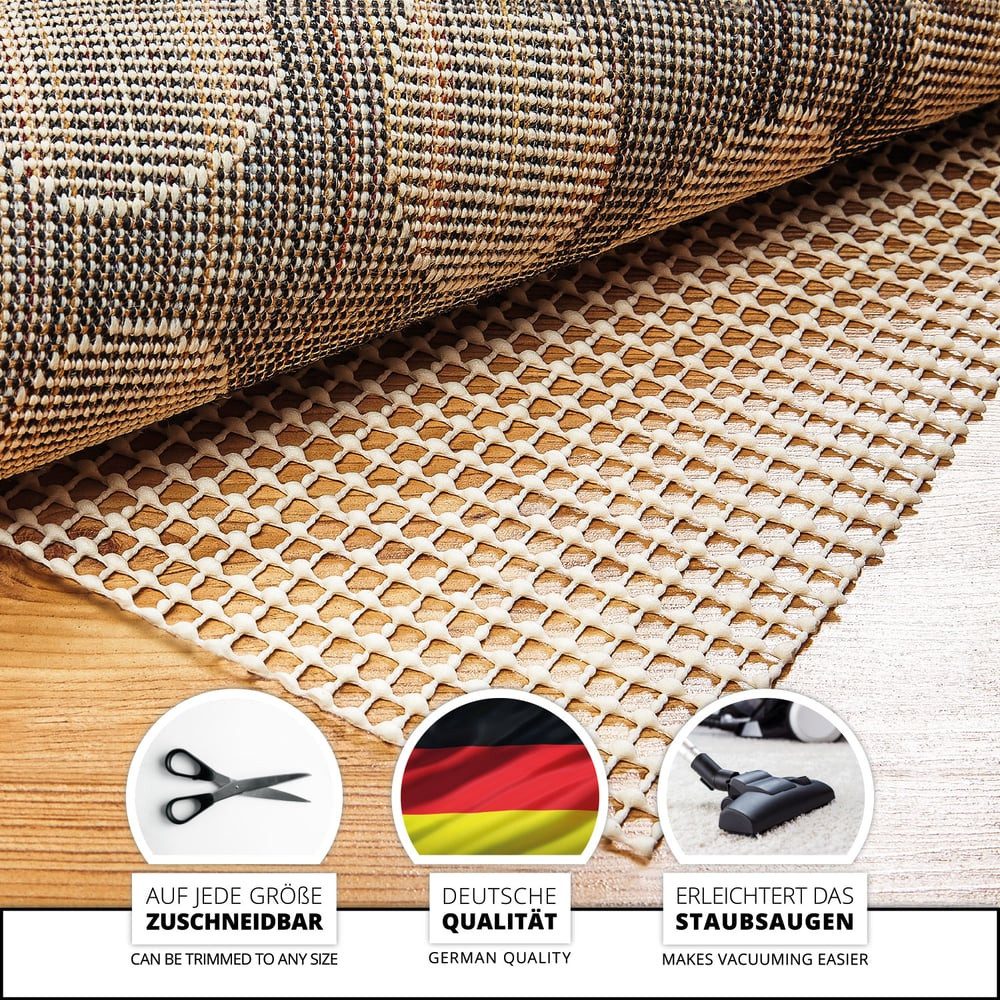 Lumaland Antirutsch Teppichunterlage Teppichunterlage, hindert Teppiche, Läufer und Vorleger vorm Verrutschen – Bild 4 von 5
