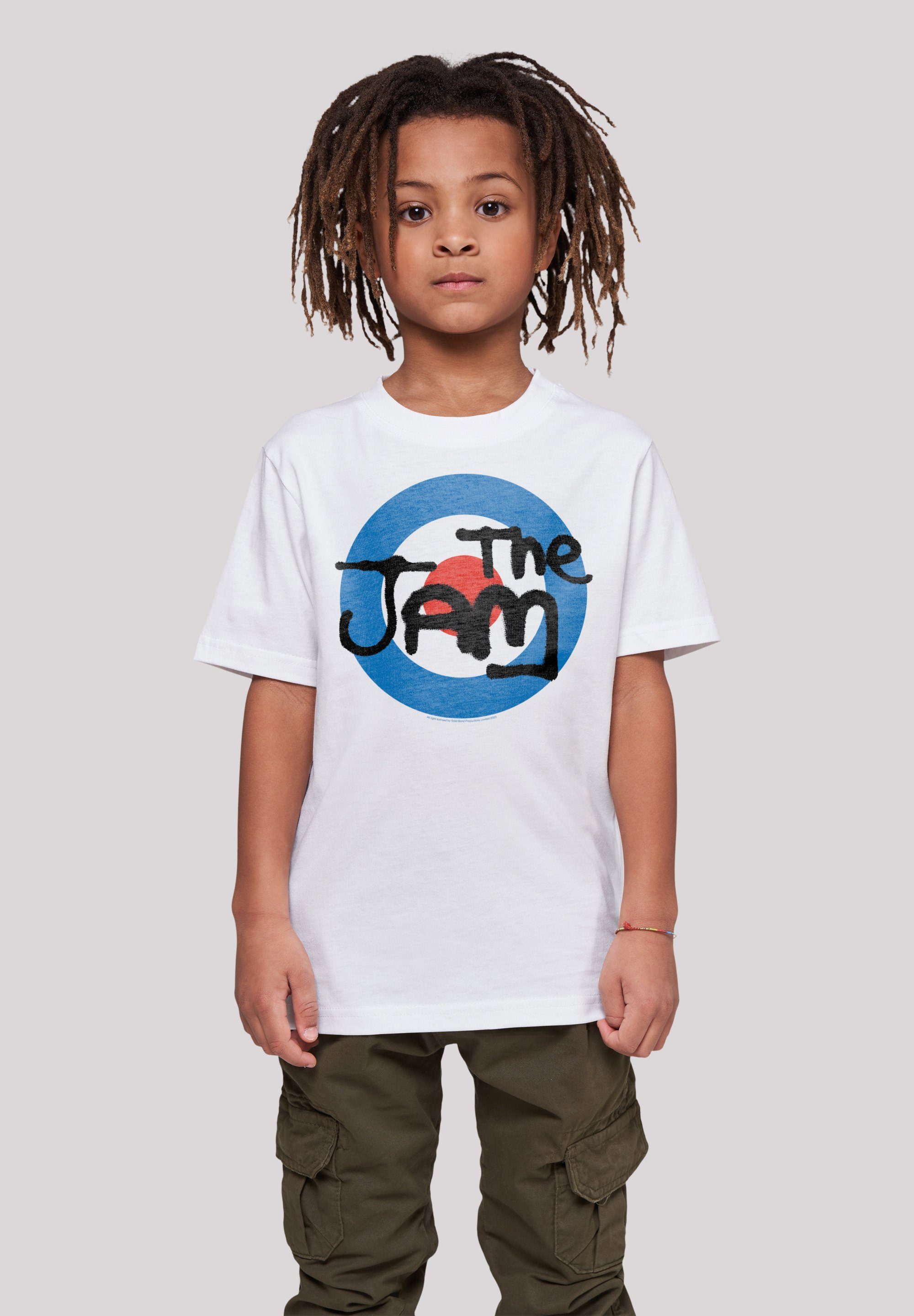 F4NT4STIC T-Shirt The Jam Band Classic Logo Premium Qualität weiß
