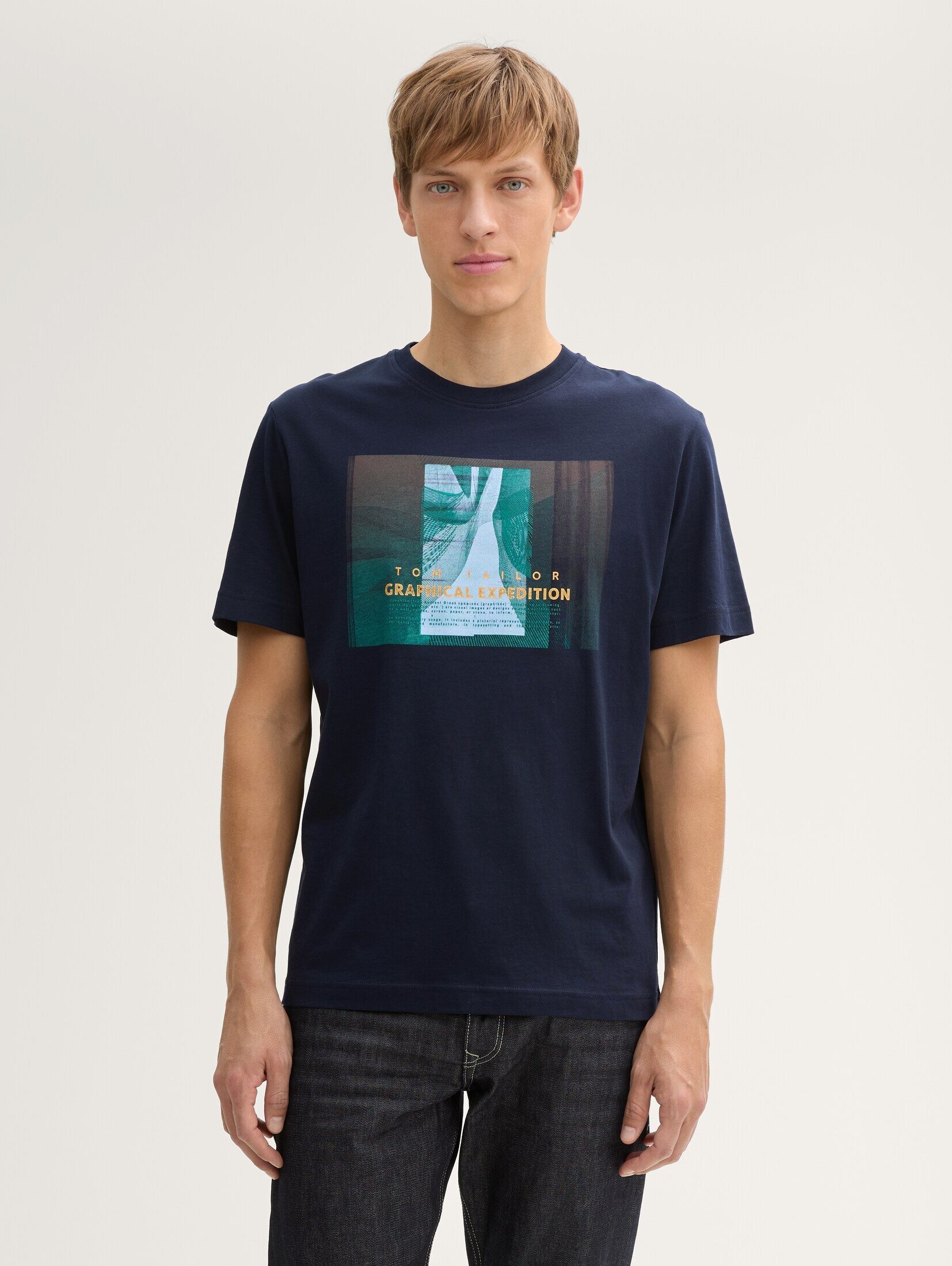 TOM TAILOR T-Shirt T-Shirt mit Foto-Print günstig online kaufen