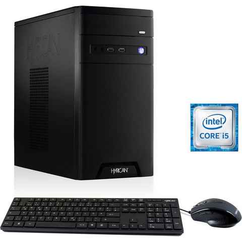 Hyrican CyberGamer black 6476 Gaming-PC (Intel Core i5 9400F, GTX 1650 SUPER, 8 GB RAM, 1000 GB HDD, 240 GB SSD, Luftkühlung)