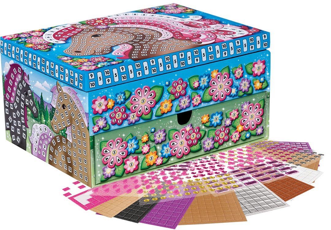 Sticky Mosaics Kreativset Schmuckkästchen Pferd günstig online kaufen