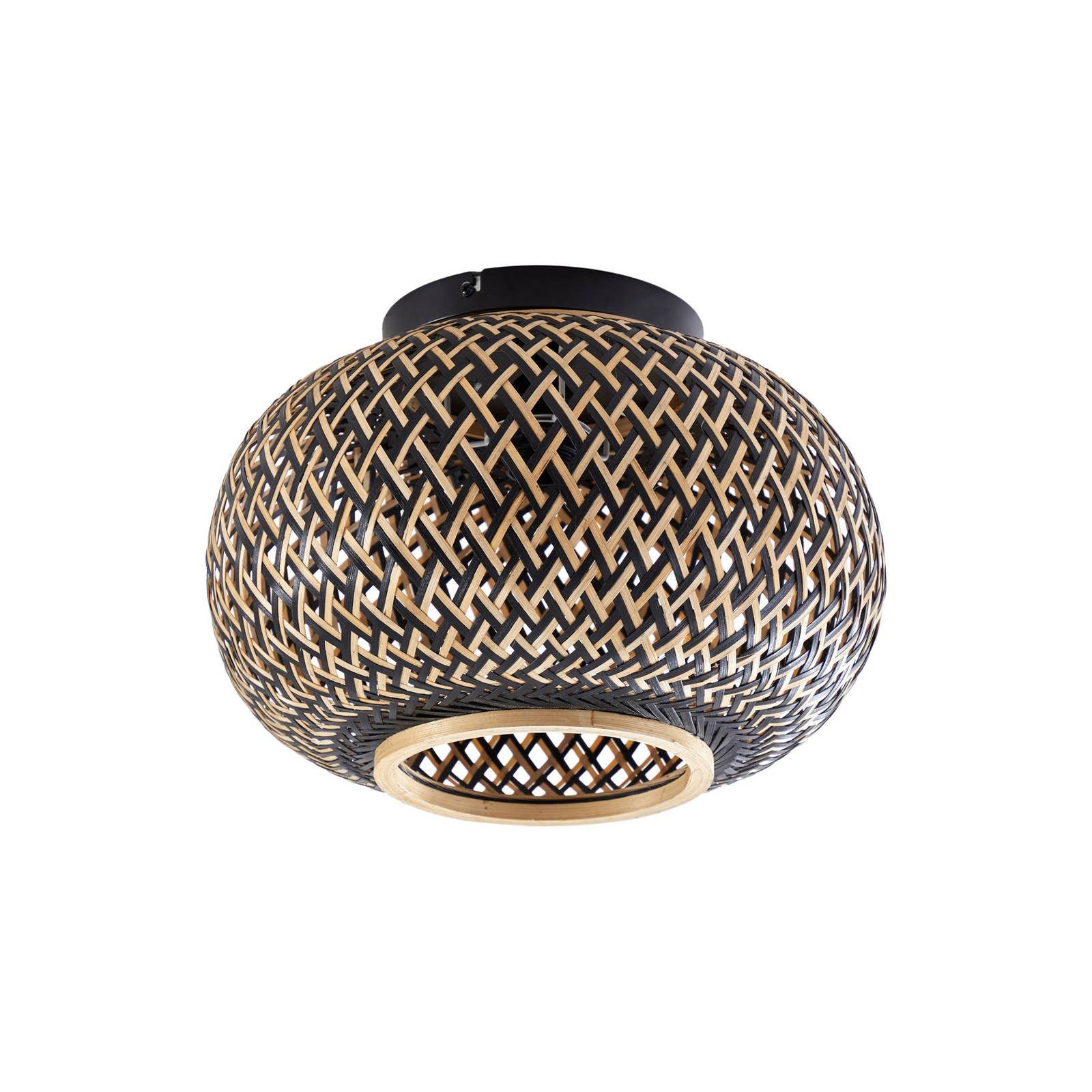 Lindby Deckenleuchten Nerys, Holz IP20, 1 x 15 W LED günstig online kaufen