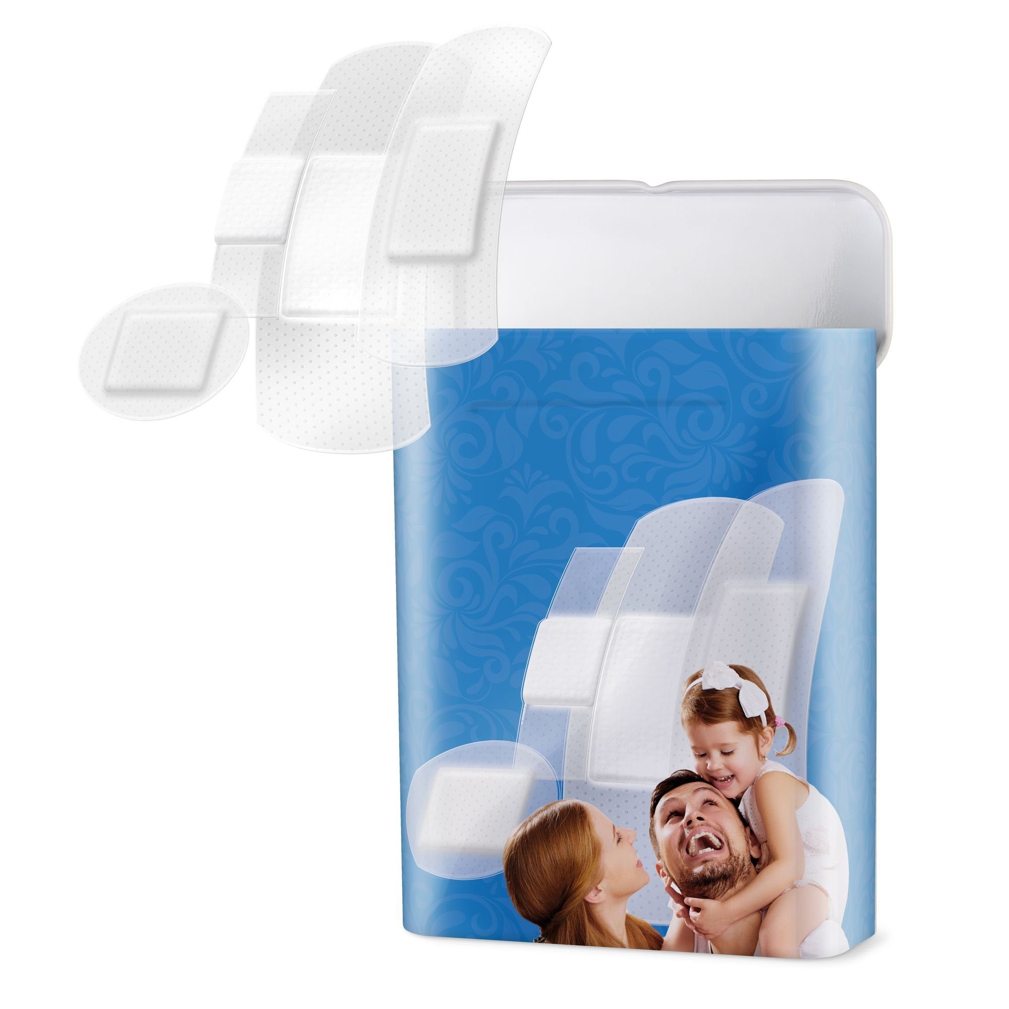 LifeMed Wundpflaster 40 Lifemed Pflaster-Strips Box halbtransparent