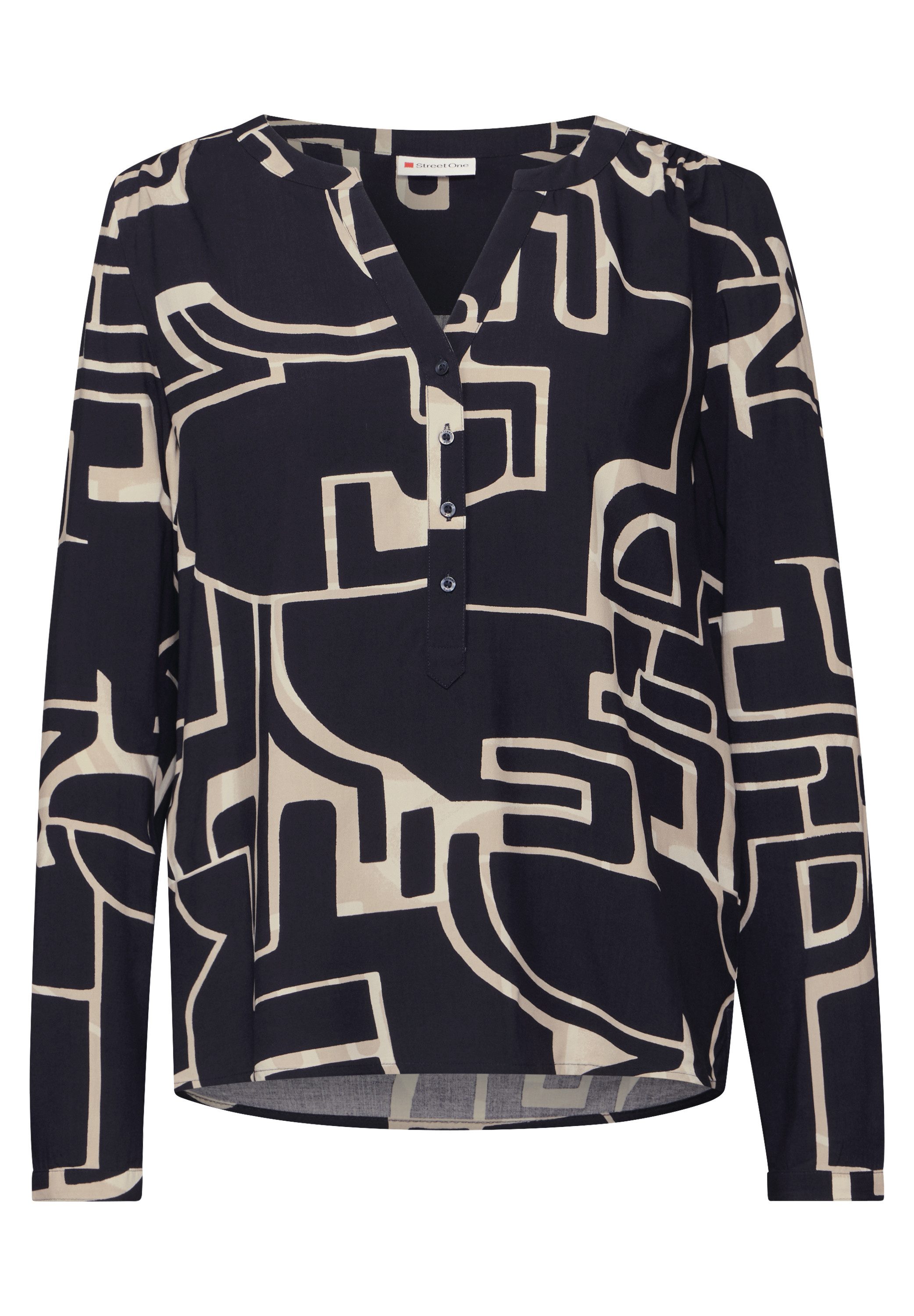 STREET ONE Langarmbluse