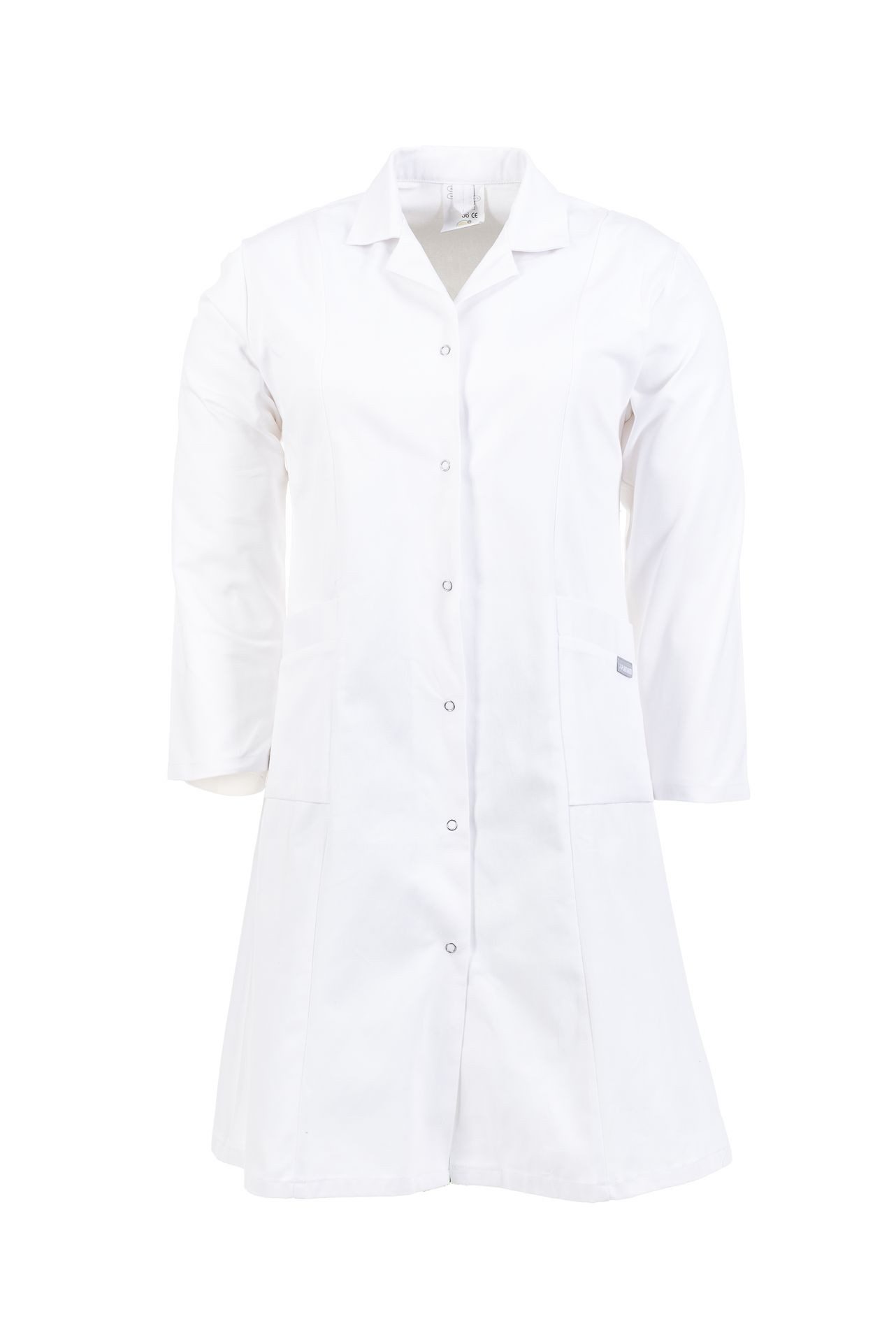 Planam Arbeitsjacke PLANAM Damen Berufsmantel DAMEN Revers Langarm Reinweiß