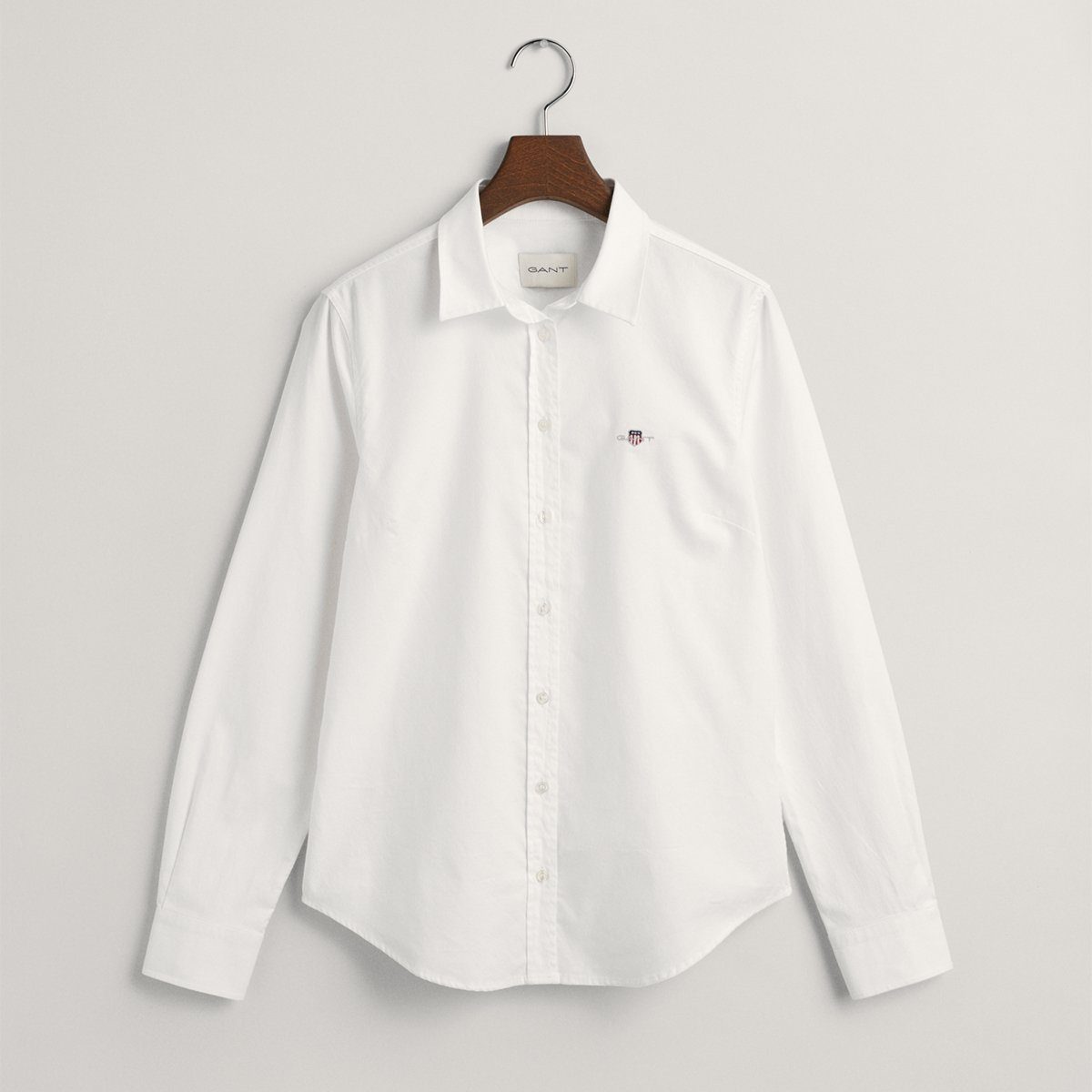 Gant Langarmbluse 4300141 Damen Slim Stretch Oxford Bluse günstig online kaufen