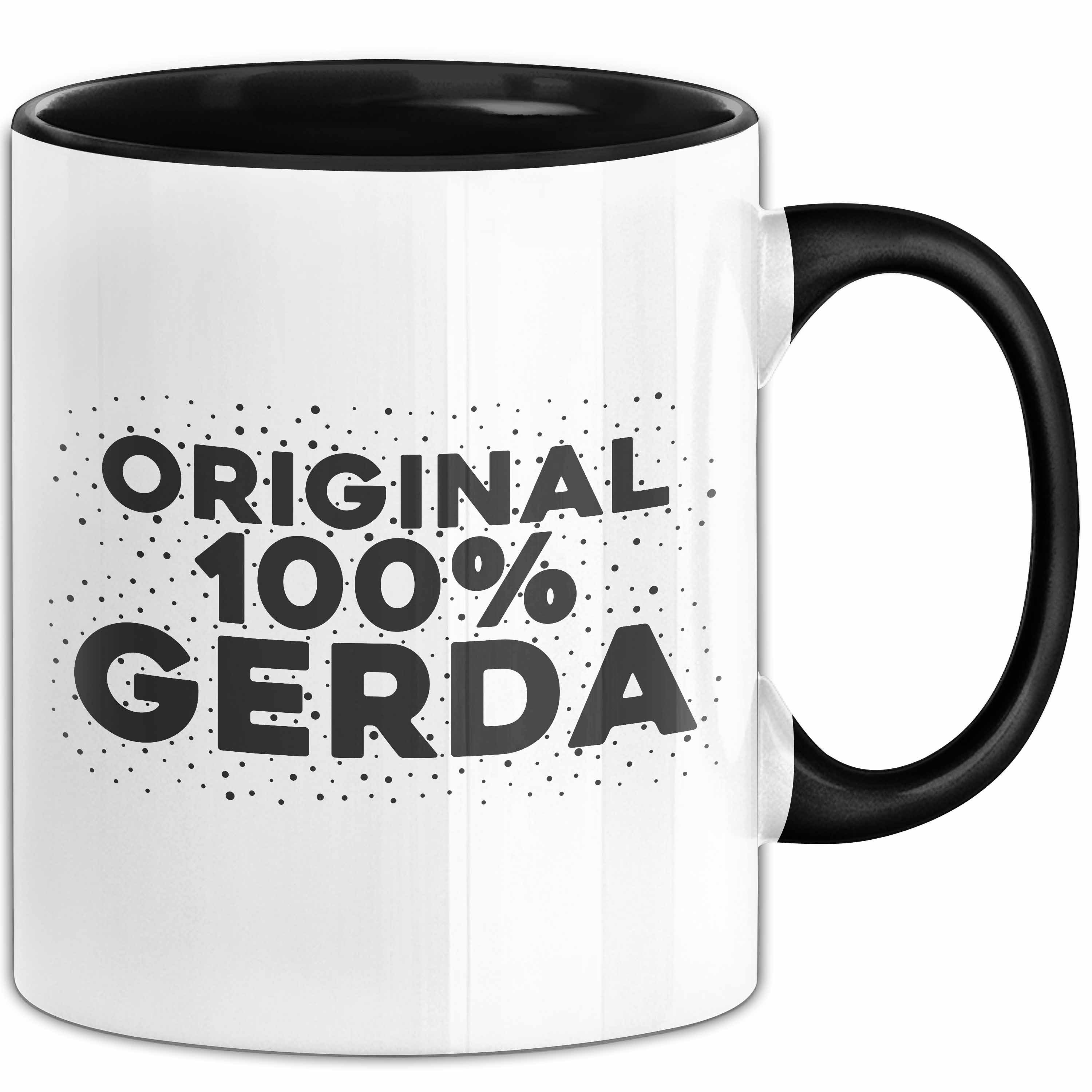 Trendation Tasse Gerda Tasse Original 100% Gerda Geschenk, Keramik