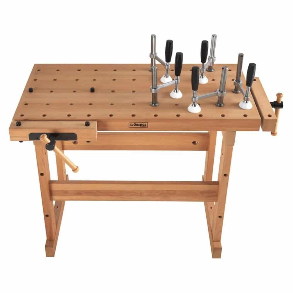 Sjöbergs Werkbank SJÖBERGS Multi Function Bench 1060 – kompakte Hobelbank aus Buche