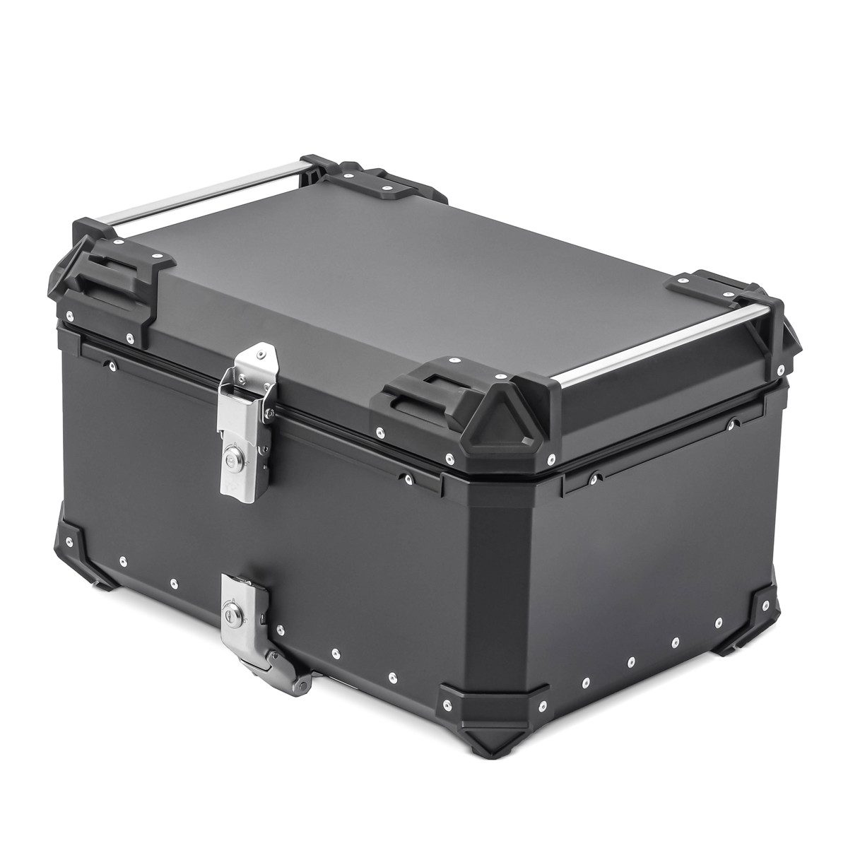 Bagtecs Reisetasche Set: Motorrad Alu Top Case XB65 Alu univ. 65L sw # mit Bremssscheibens