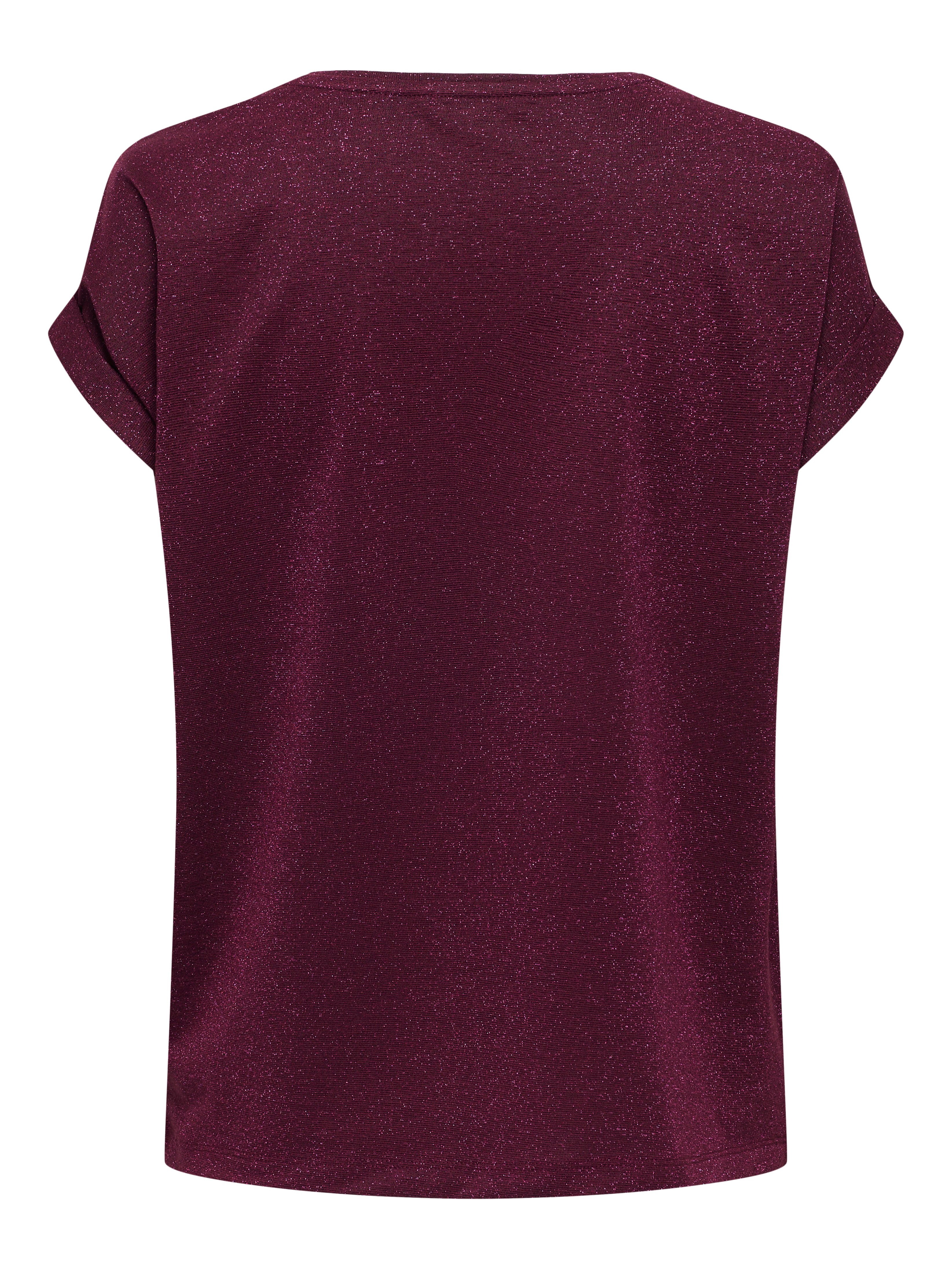 ONLY CARMAKOMA Kurzarmshirt CARMOSTER GLITTER S/S günstig online kaufen