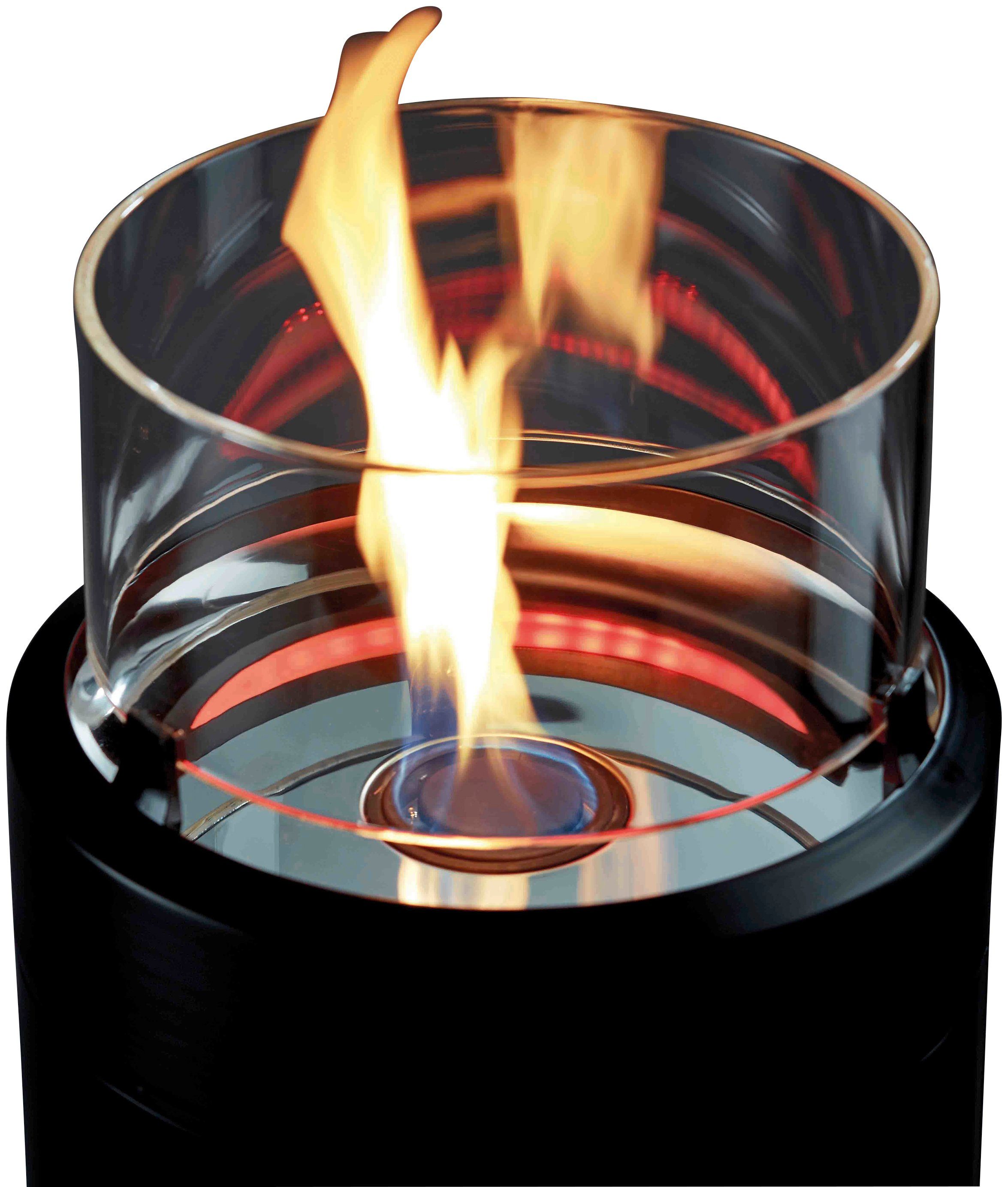 Enders® Feuerstelle Nova LED L, Gasbetrieben, ØxH: 36x102 cm