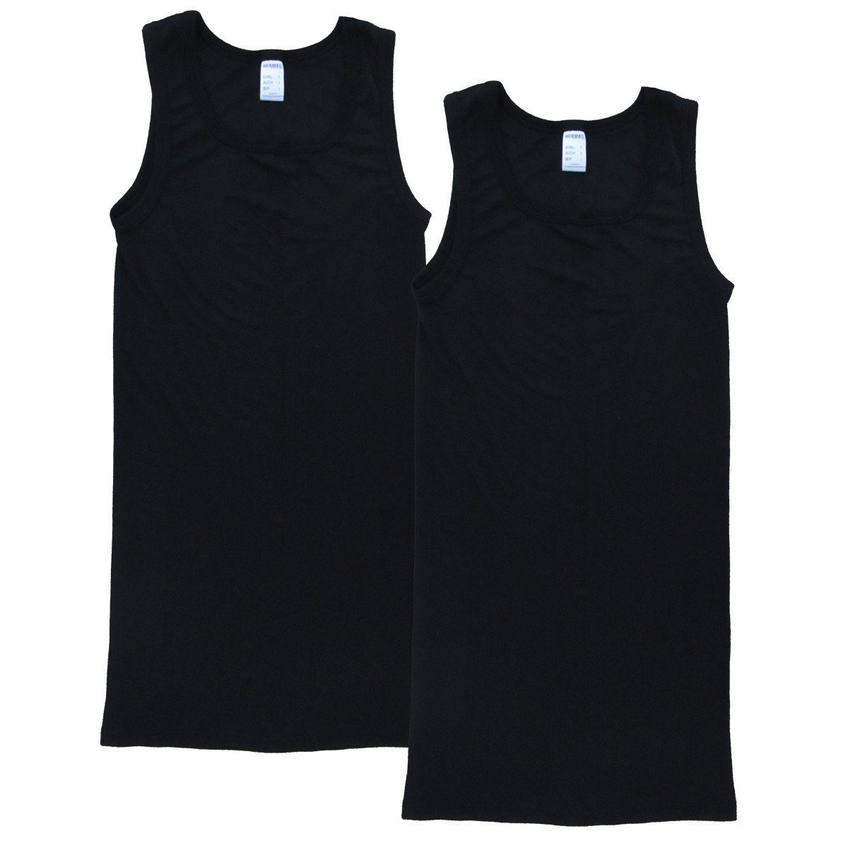 HERMKO Achselhemd 63027 2er Pack Herren Funktionsunterhemd extralang günstig online kaufen