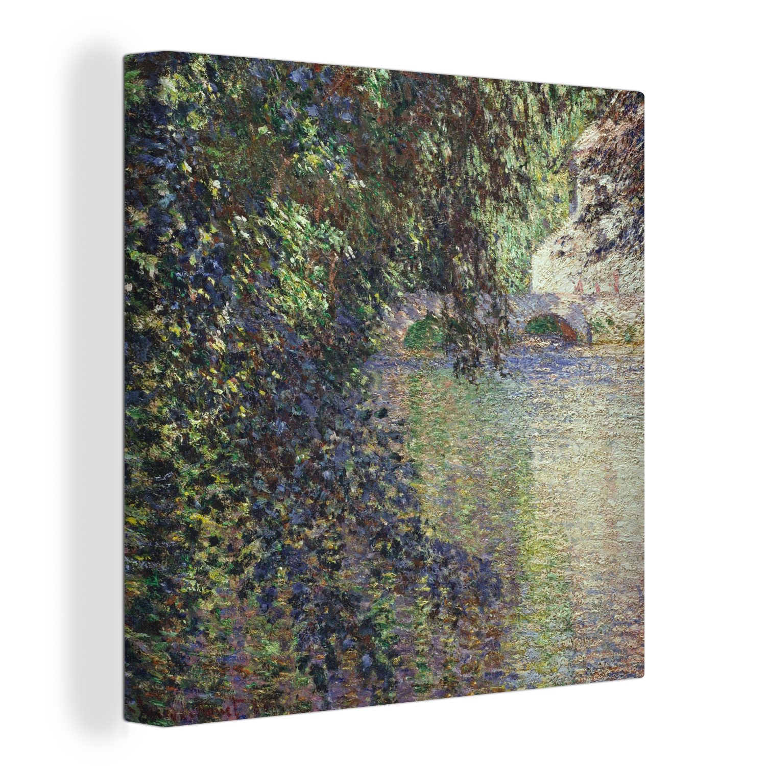 OneMillionCanvasses® Leinwandbild Wassermühle bei Limetz - günstig online kaufen