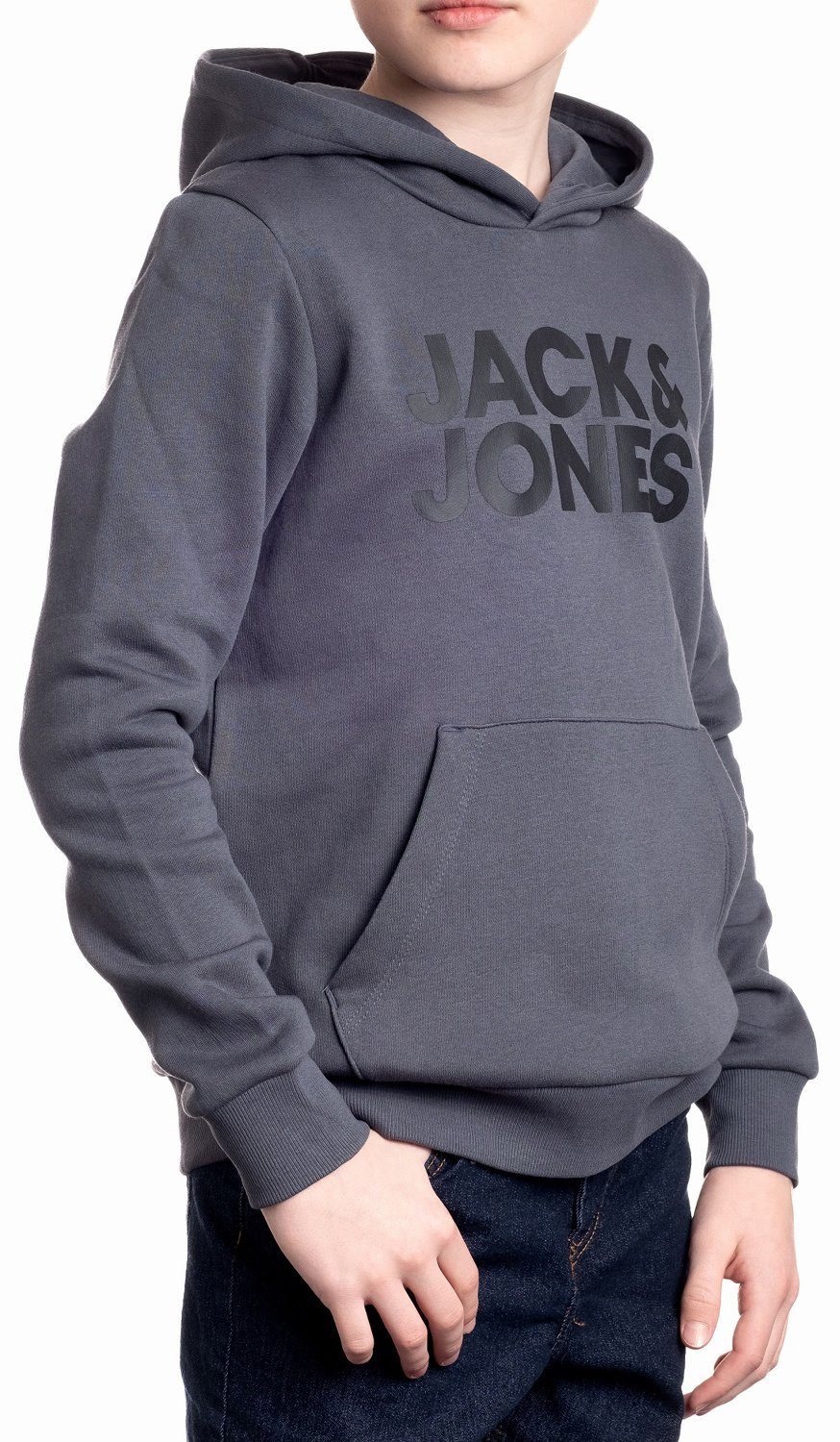 Jack & Jones Junior Kapuzenpullover Set, (Spar Pullover Mix Doppelpack) Doppelpack 18 Printaufdruck mit