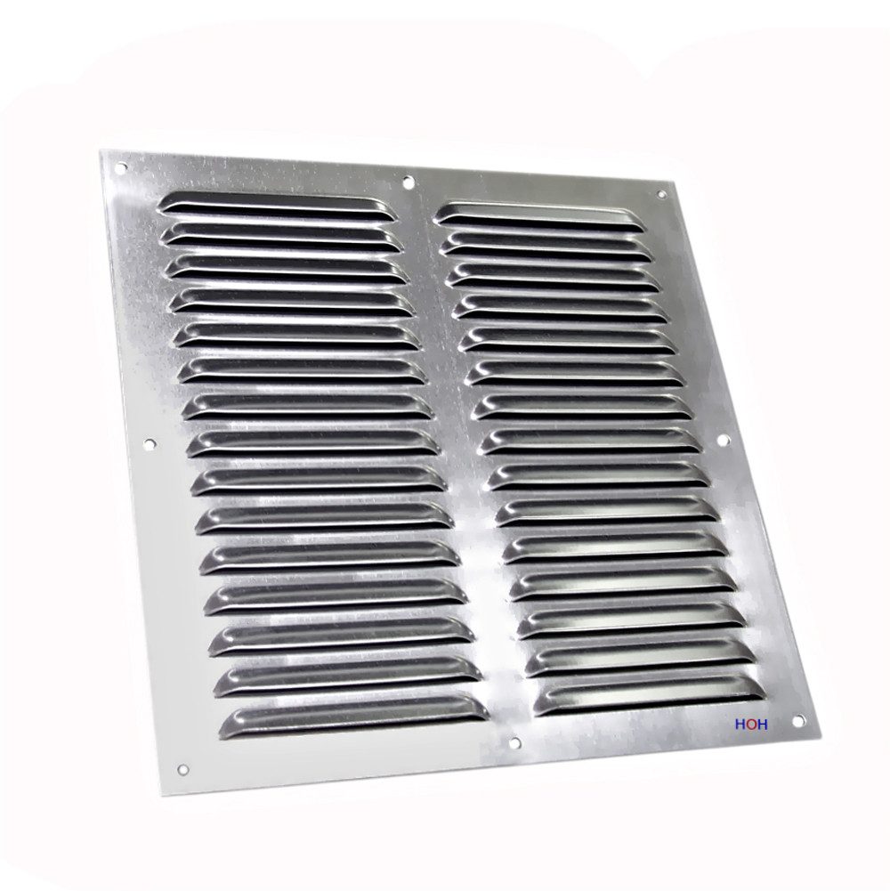 Lüftungsgitter Lüftungsgitter LG-3030 A Zuluft Abluftgitter Alu F1 300 x 300mm, für Feuchträume geeignet