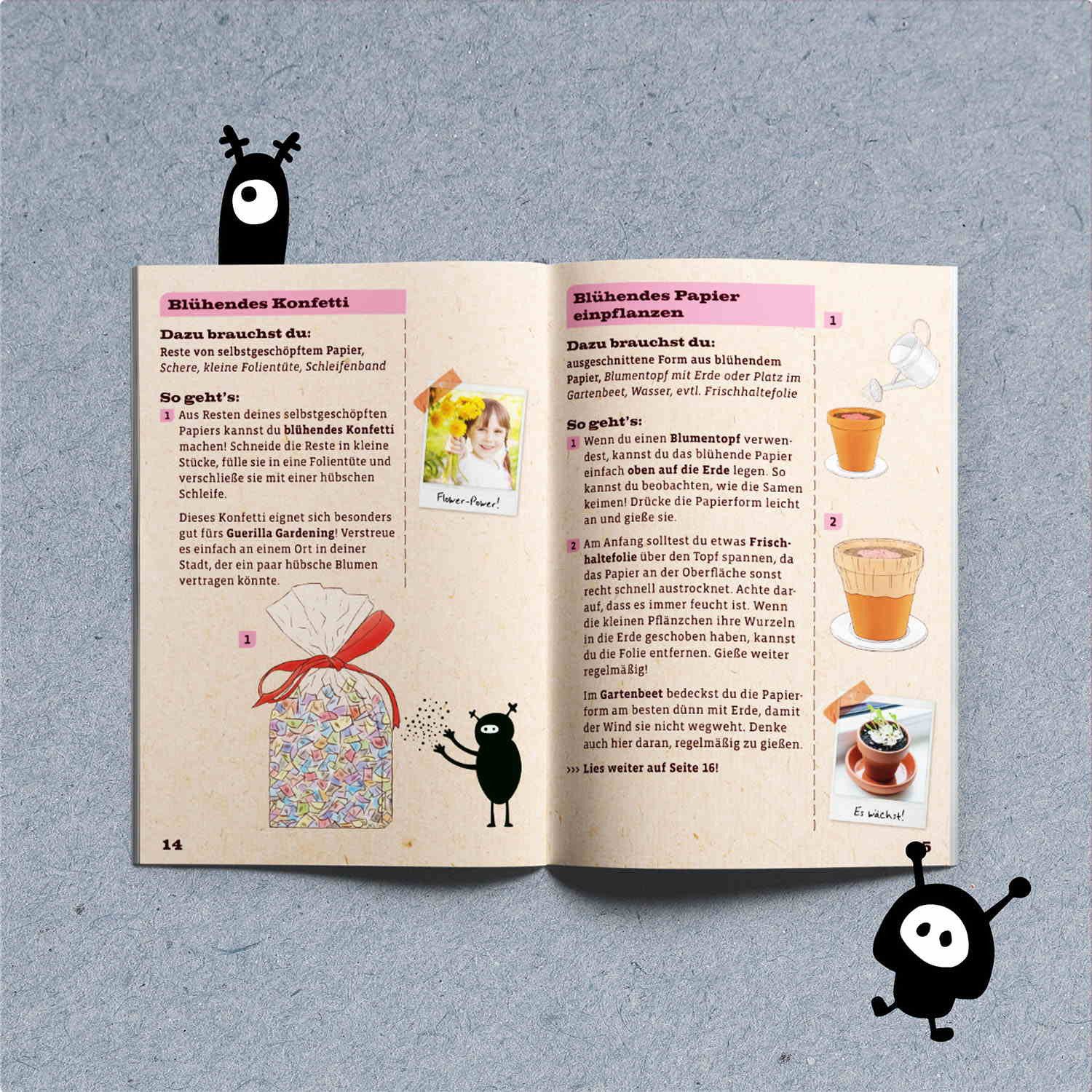 Kosmos Kreativset Spielzeug Kreativität Basteln Blühendes Papier 604592