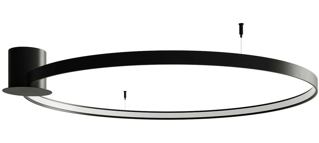 SOLLUX lighting Deckenleuchte RIO, LED fest integriert, Warmweiß, Verteiltes Licht