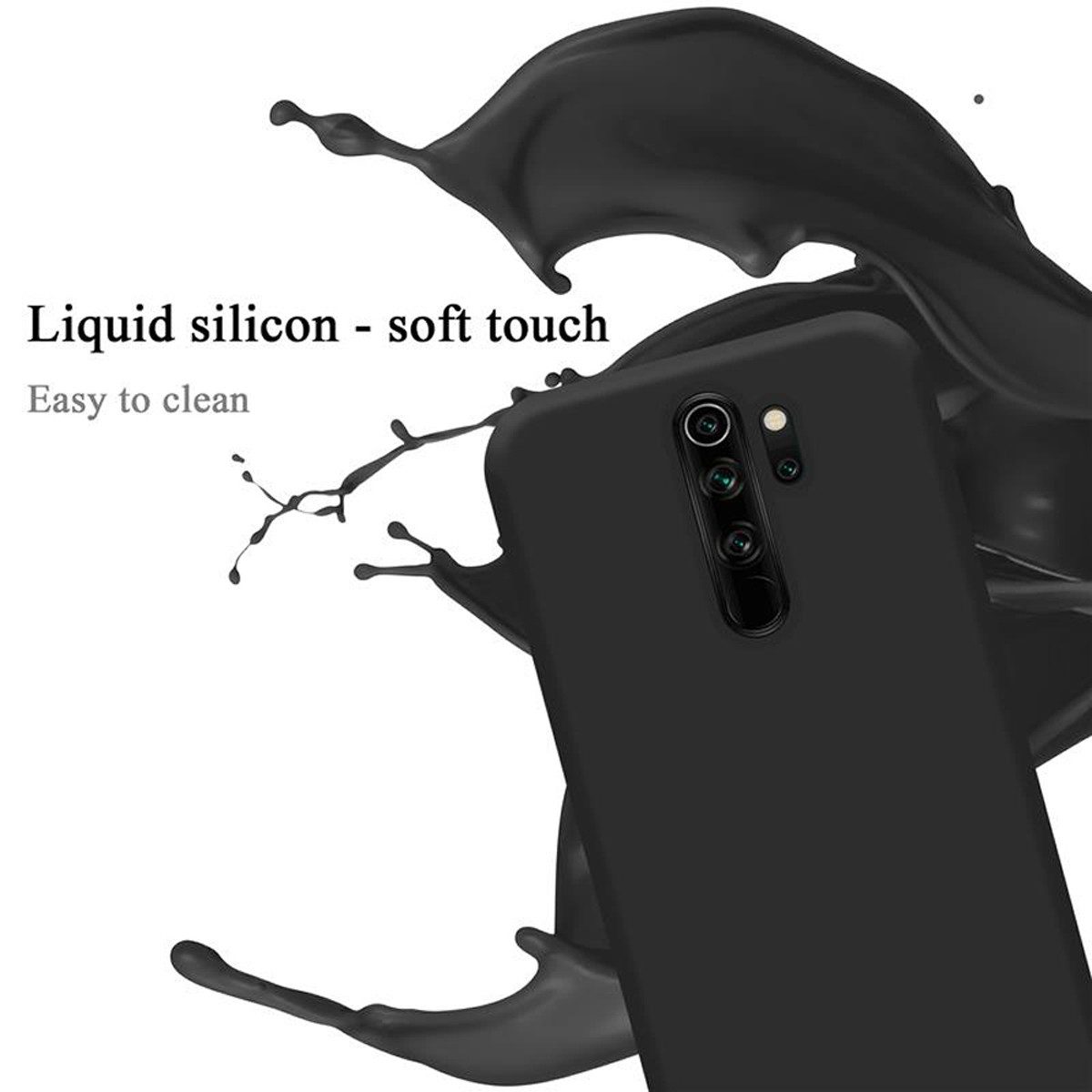 Cadorabo Handyhülle für Xiaomi RedMi NOTE 8 PRO Hülle Xiaomi RedMi NOTE 8 PRO, Flexible Hülle TPU Silikon Schutzhülle Back Cover Case
