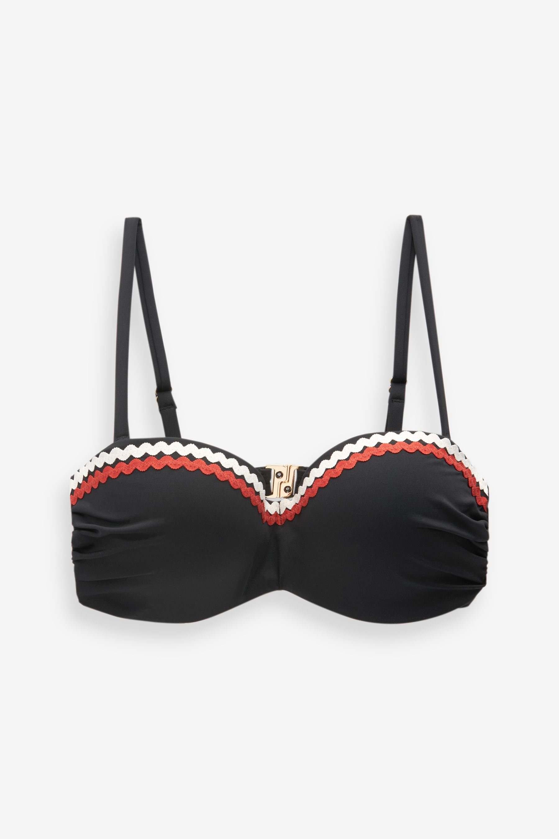 Next Bandeau-Bikini-Top Formendes Bandeau-Bikinioberteil mit Bügel günstig online kaufen