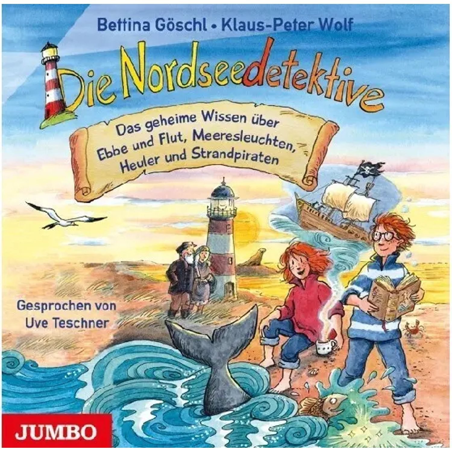 JUMBO Verlag Hörspiel Die Nordseedetektive - Das geheime Wissen über Ebbe und Flut,...