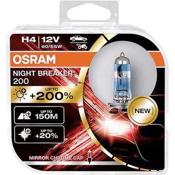 Osram KFZ-Ersatzleuchte OSRAM 64193NB200-HCB Halogen Leuchtmittel H4 55/60 W 12 V