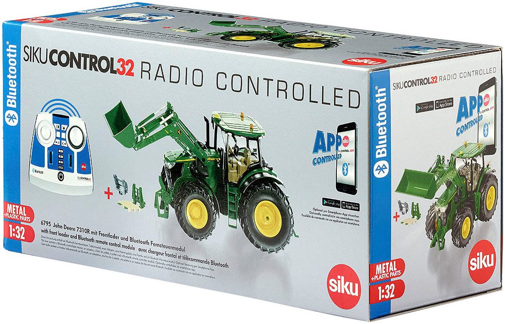 Thumbnail - Siku RC-Traktor SIKU Control, RC John Deere 7310R (6795), mit Licht und weiteren Funktionen, Made in Europe